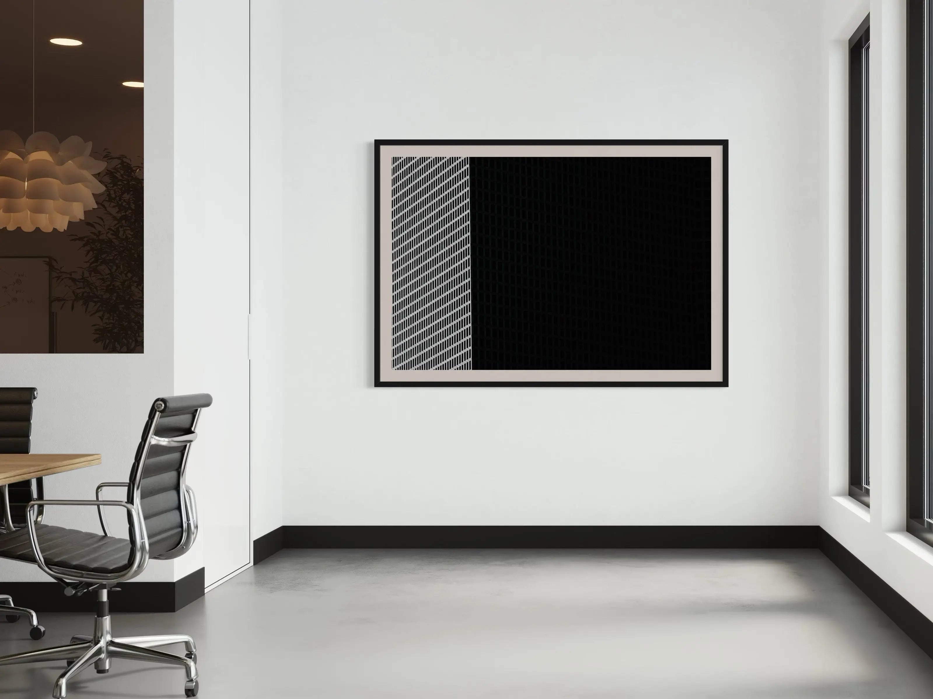 Office by Tal Paz-Fridman installed in a luxury residential interior
