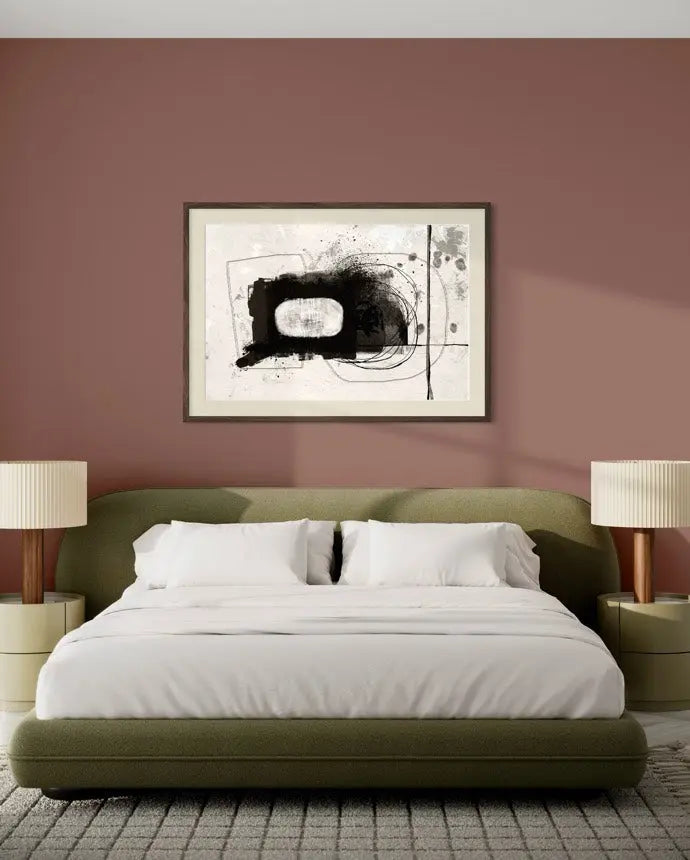 Le Temps de L'Amour by Alejandro Franseschini showcased in a designer room setting