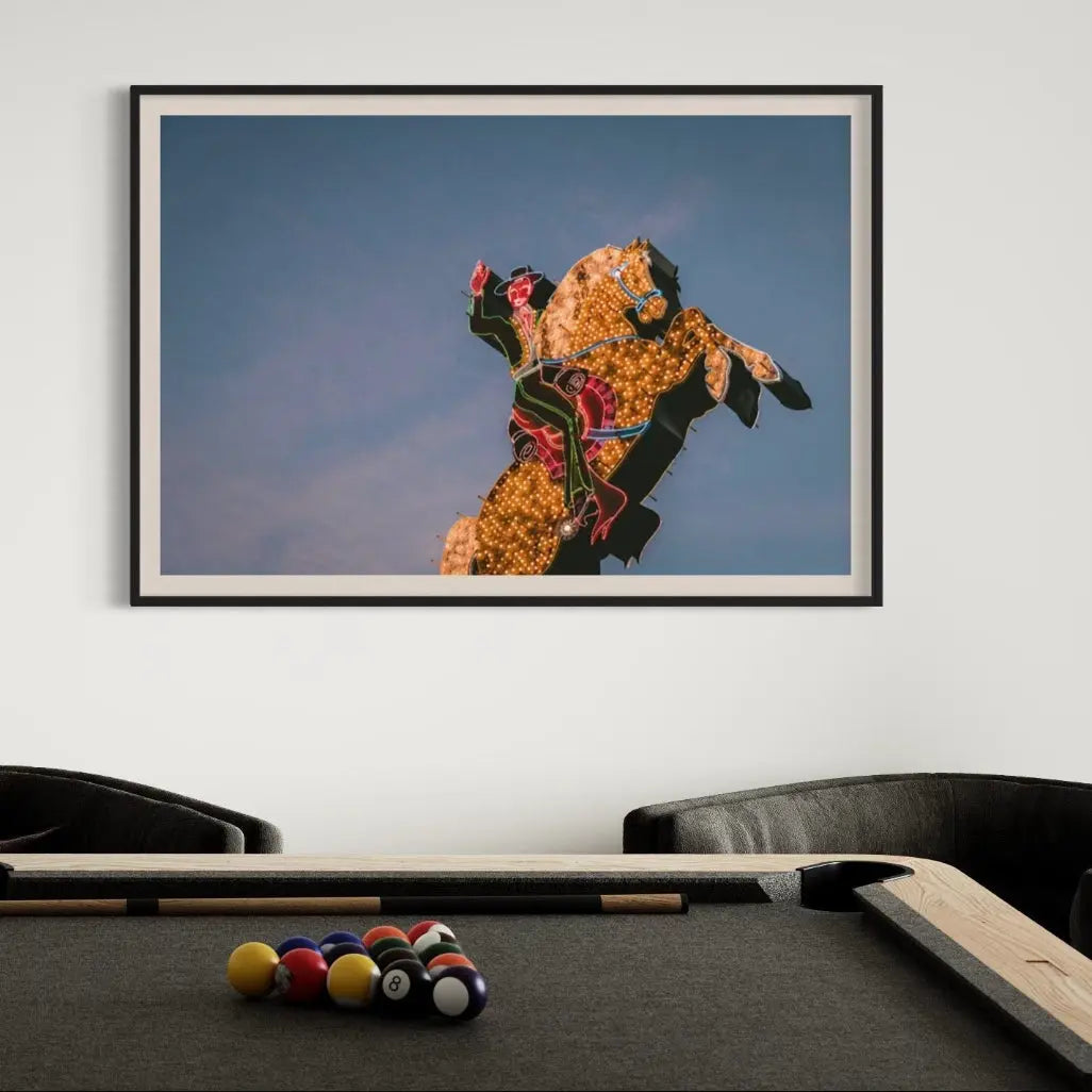 Luminous Cowboy Tale featured in an elegant interior space