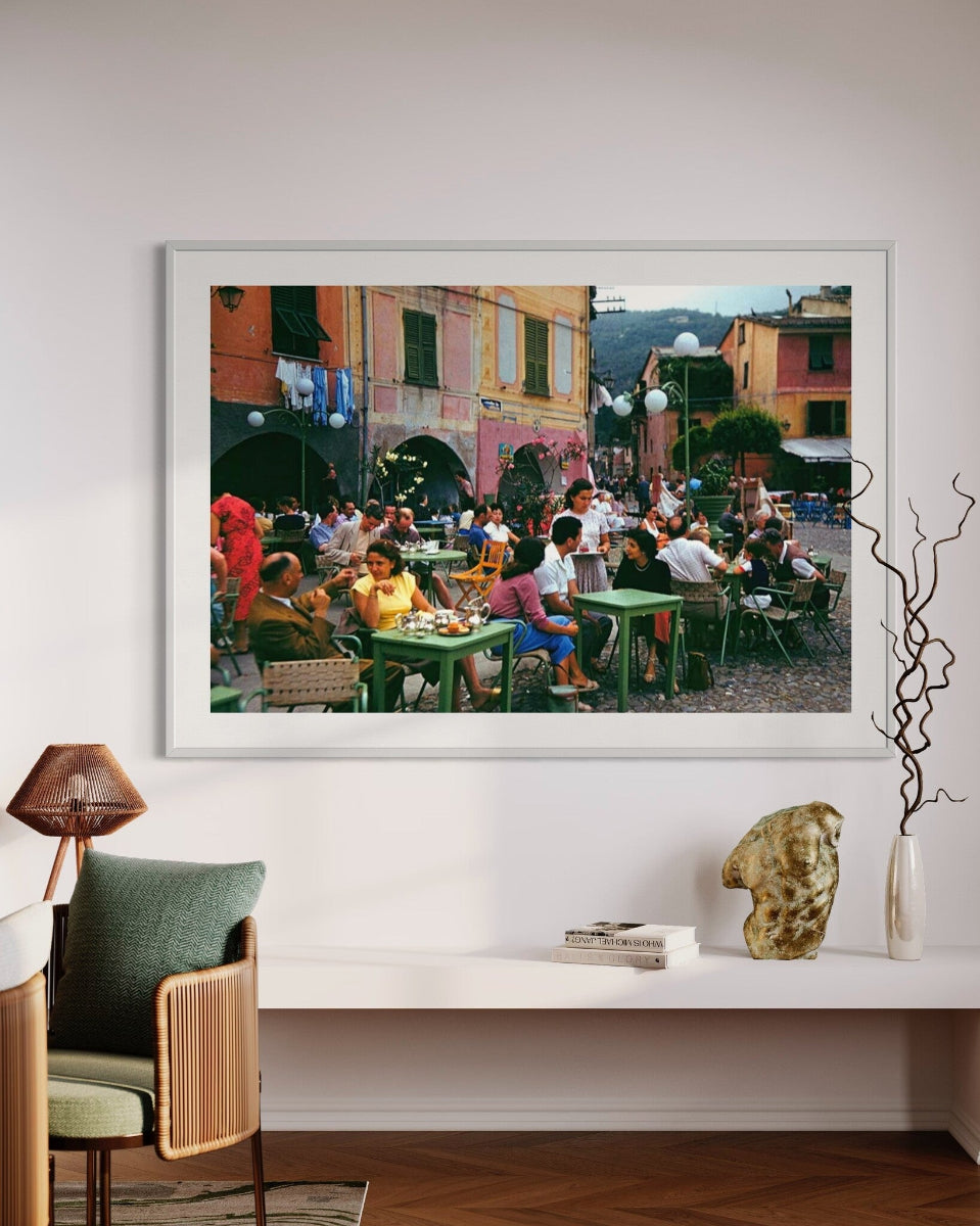 Portofino Cafe 1951 by Thurston Hopkins styled in a contemporary interior setting