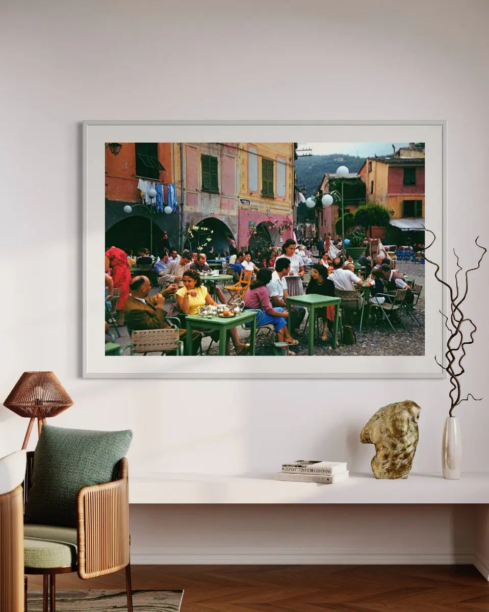 Portofino Cafe 1951 by Thurston Hopkins styled in a contemporary interior setting