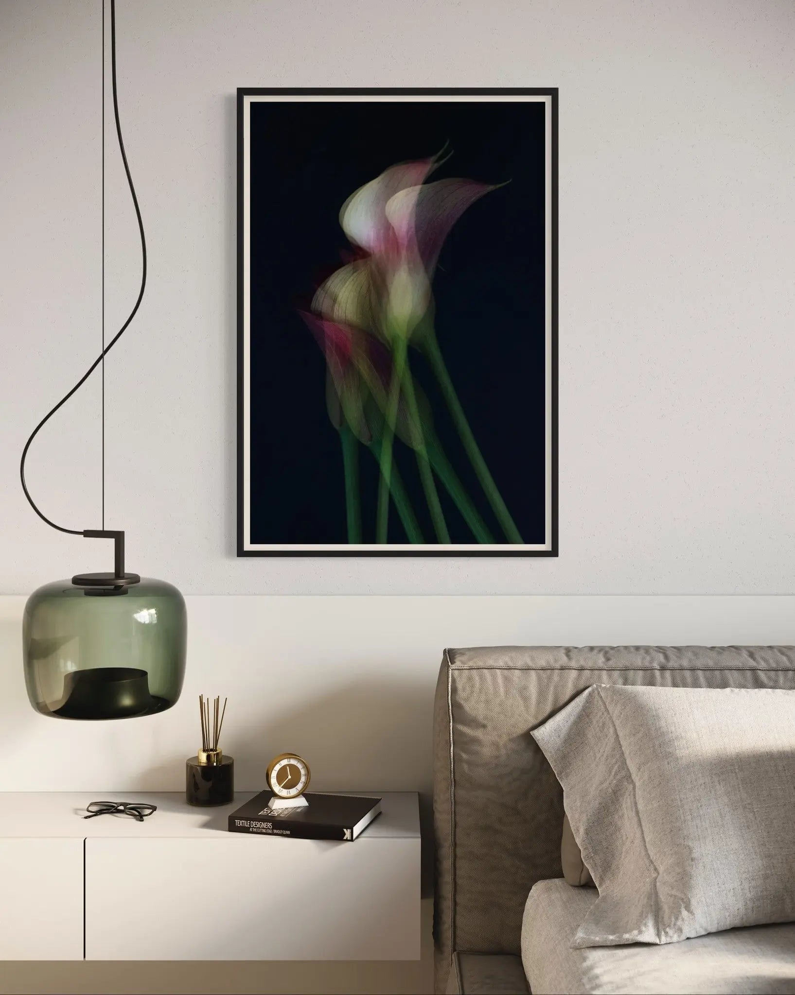 Together by Ana Bonet showcased in a designer room setting