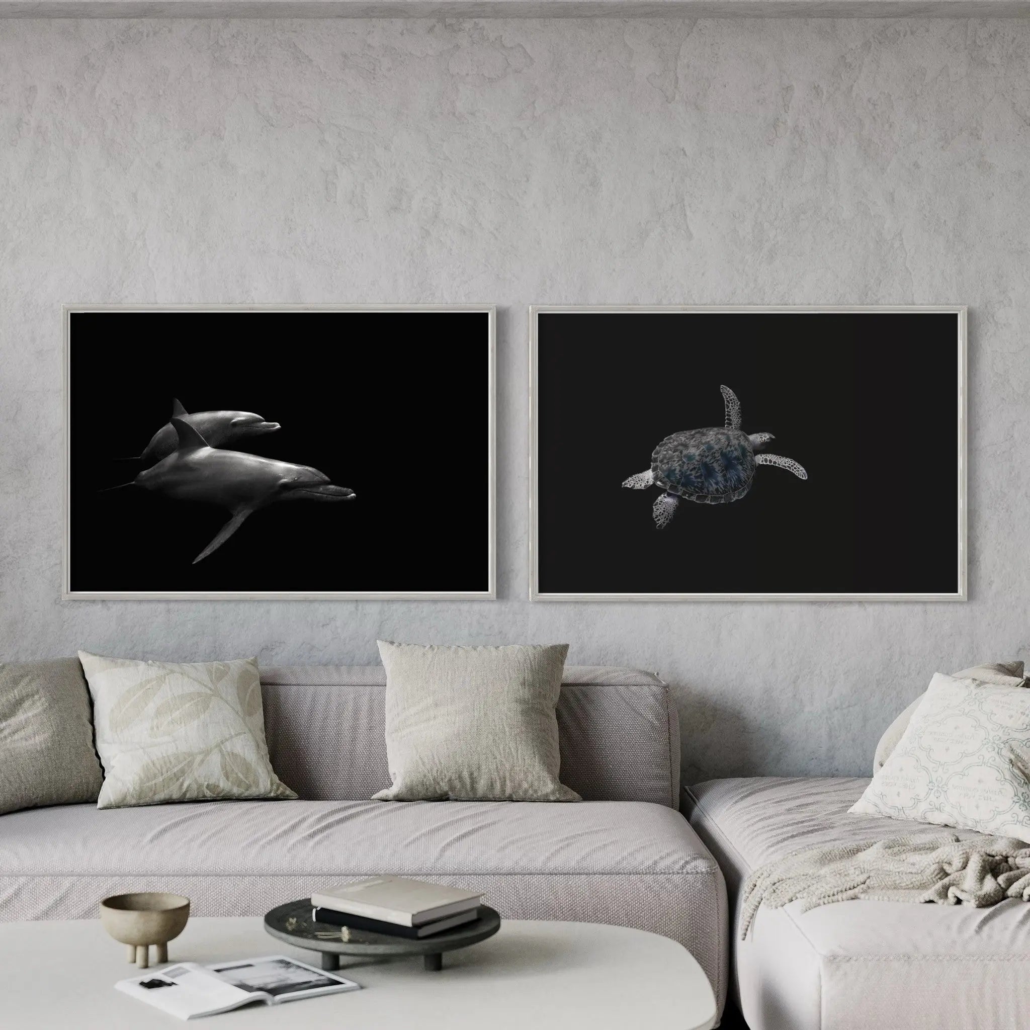 Carey Turtle by Enric Gener presented in a curated interior design