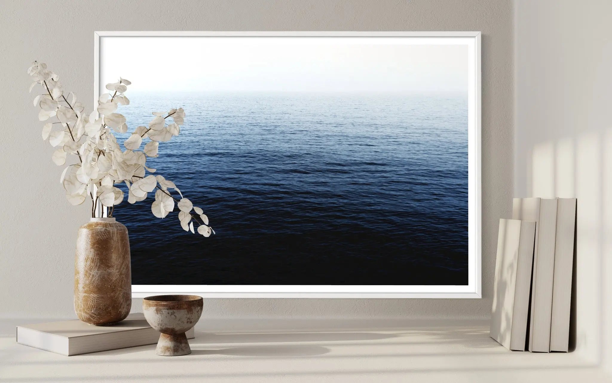 Balearic Blue by Enric Gener styled in a contemporary interior setting