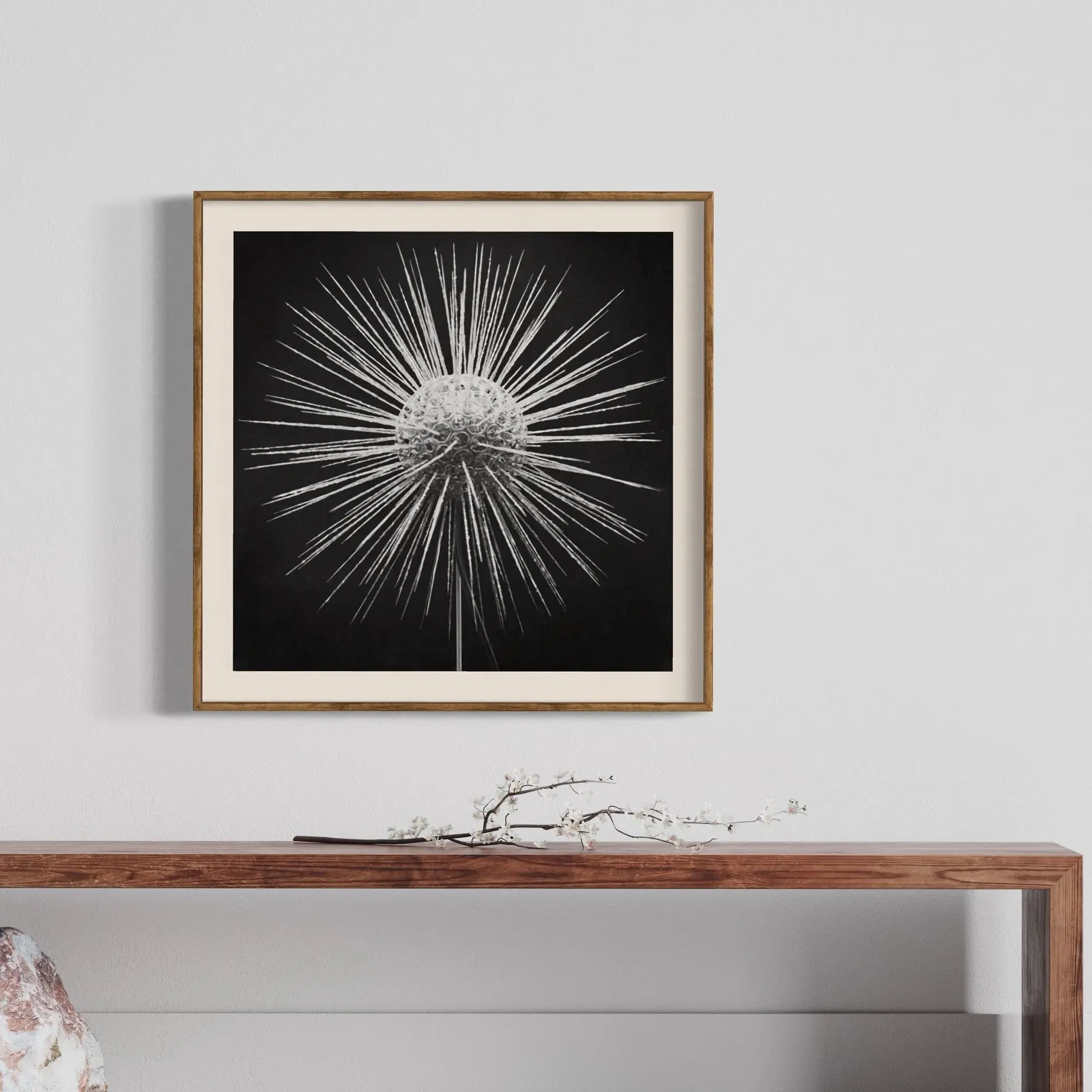 Clathrulina Elegans by Paul Thompson showcased in a designer room setting