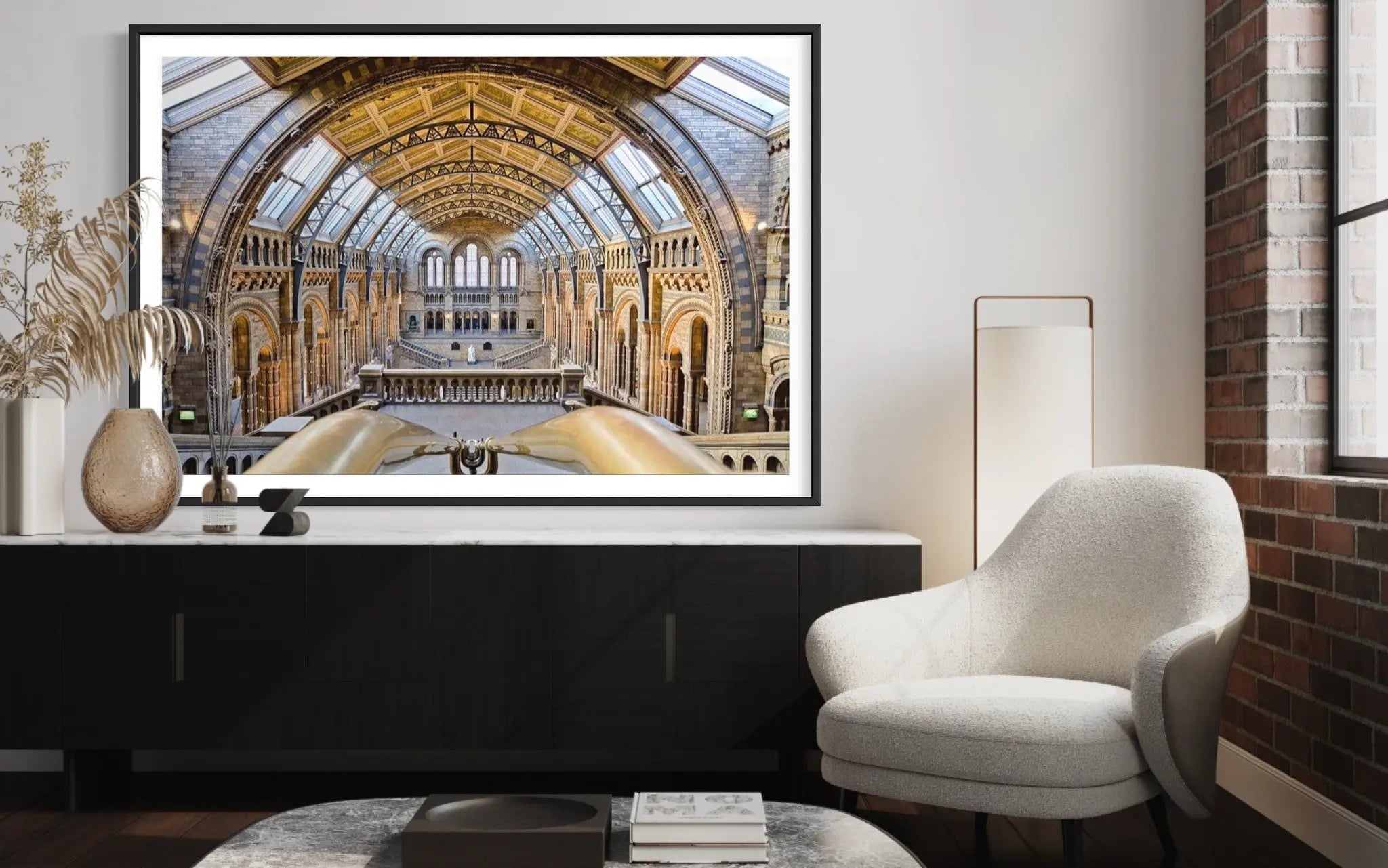 The National History Museum by M. Beck featured in an elegant interior space