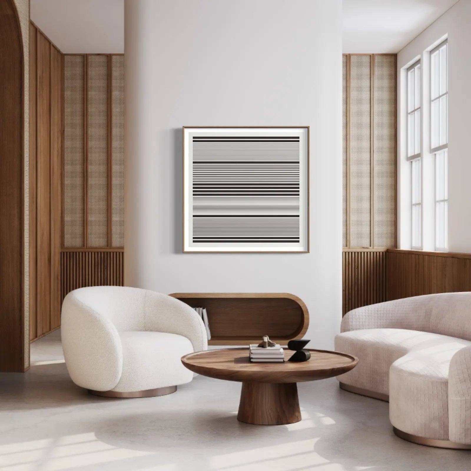 Ying Yang by Alejandro Franseschini showcased in a designer room setting