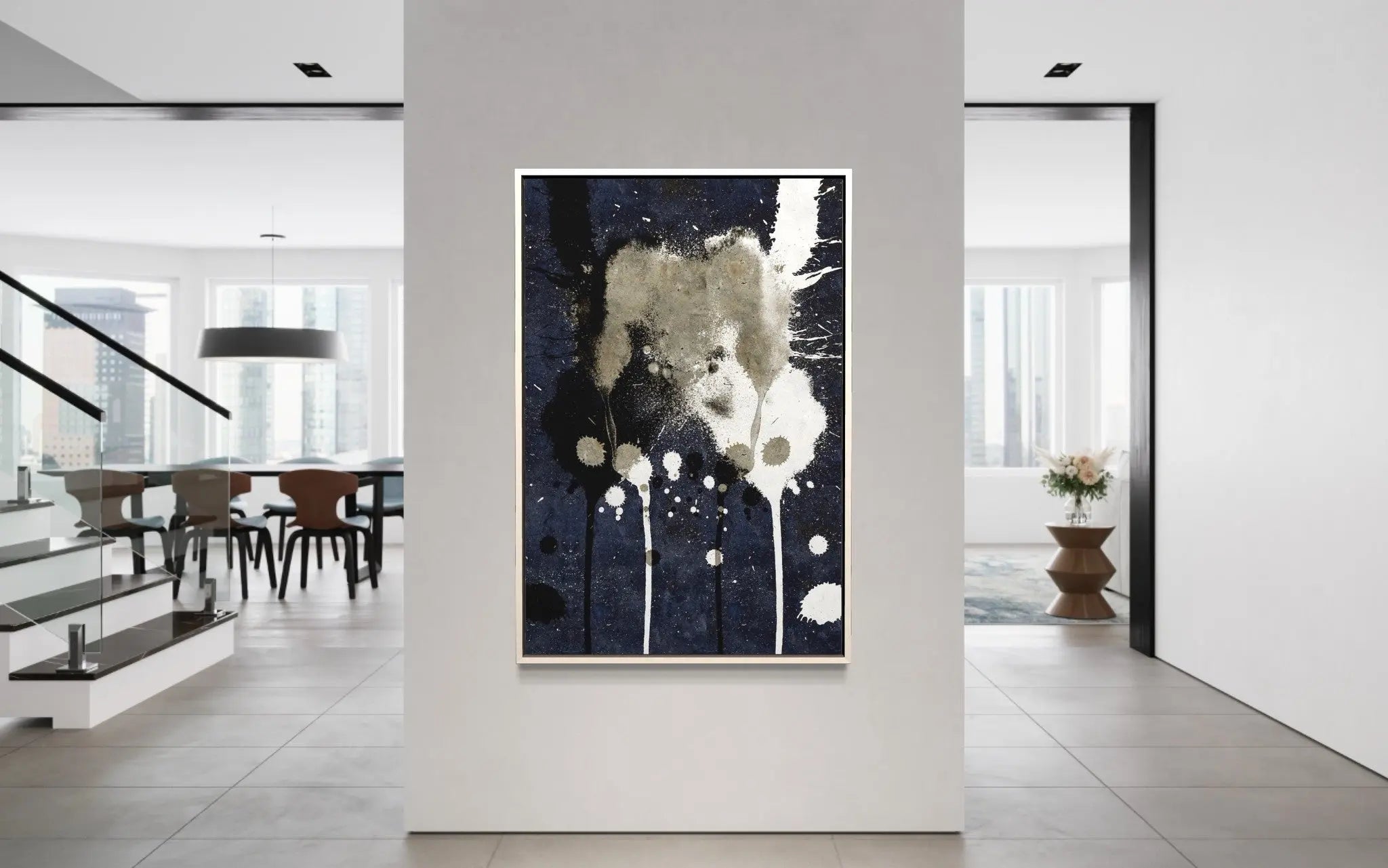Discussion by Alejandro Franseschini showcased in a designer room setting