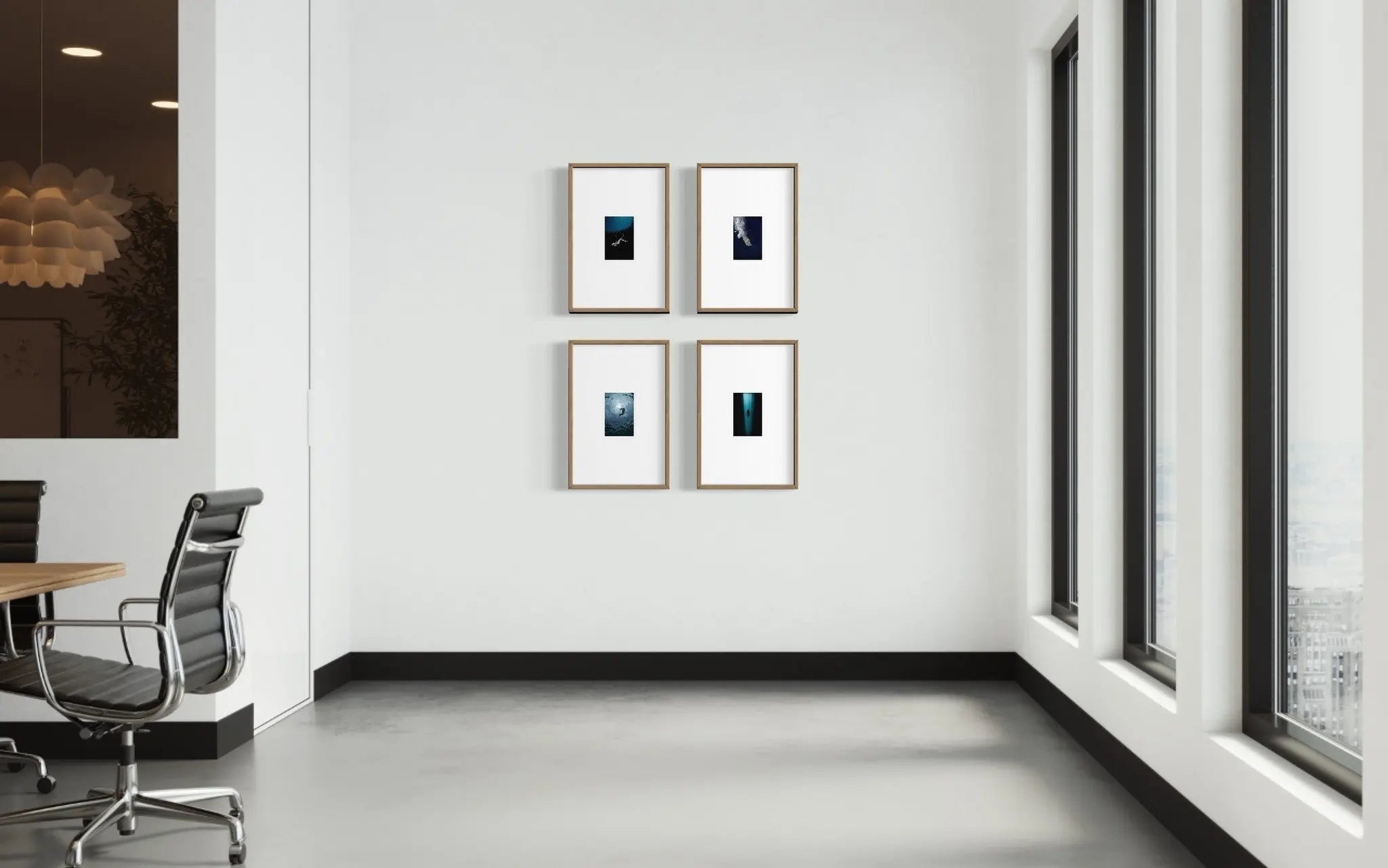 Wide Mat Inmersion by Enric Gener showcased in a designer room setting