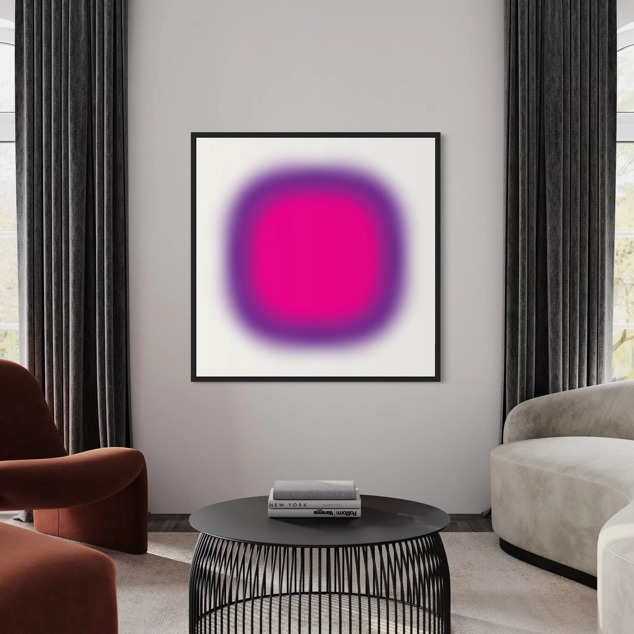 Psychedelic by Alejandro Franseschini featured in an elegant interior space