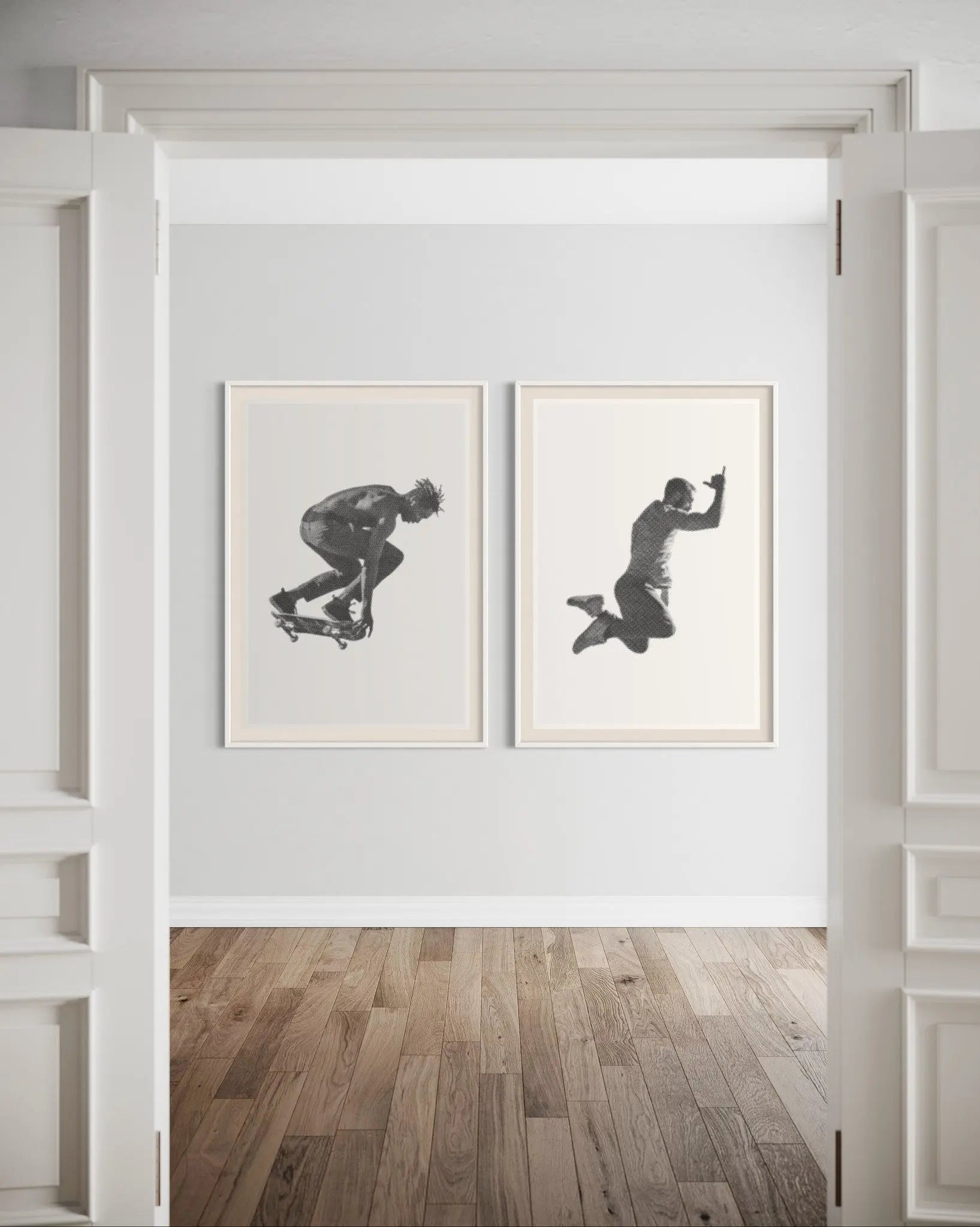City Kids 1 by Alejandro Franseschini featured in an elegant interior space