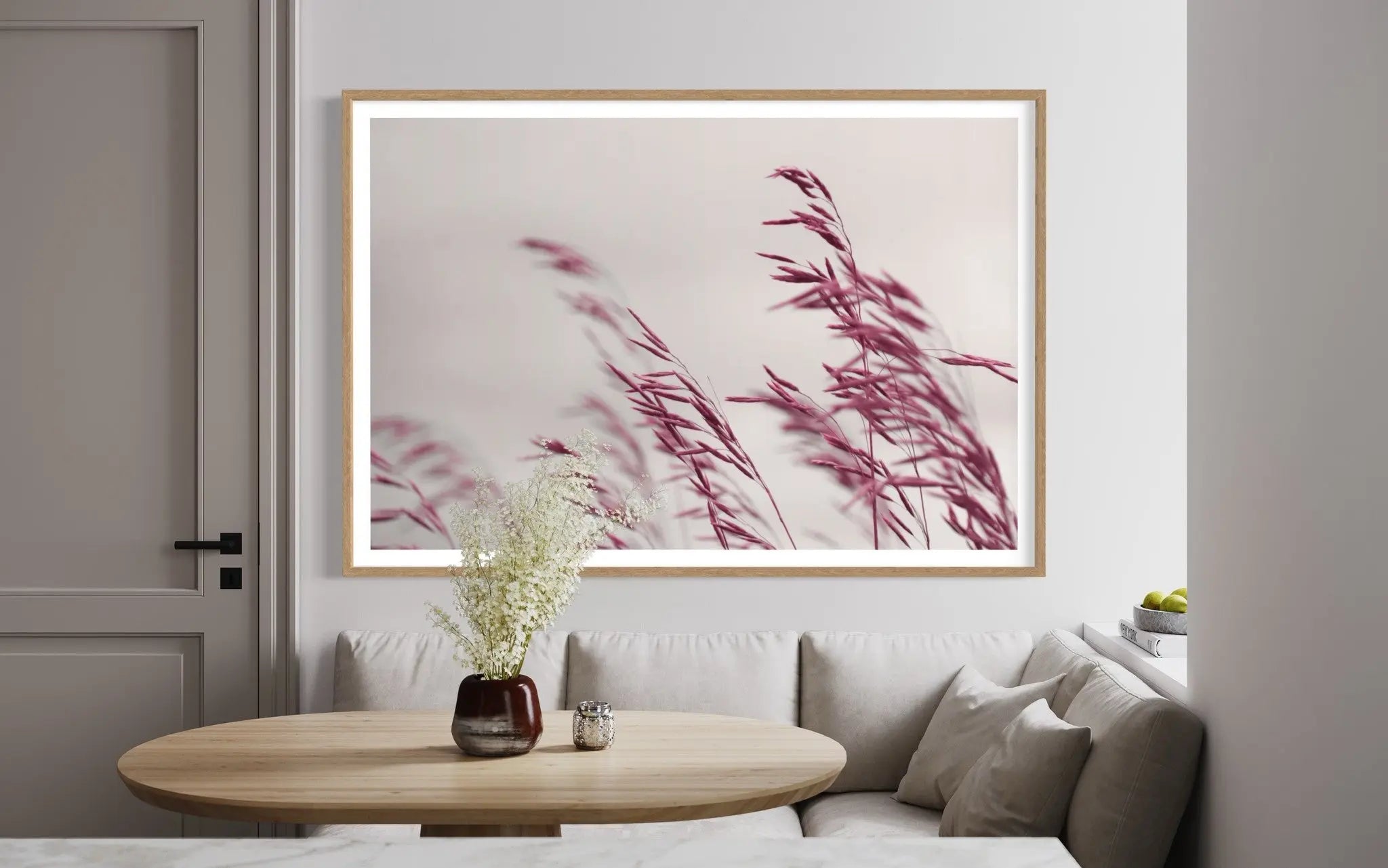 All I Need by Karen Thom presented in a curated interior design