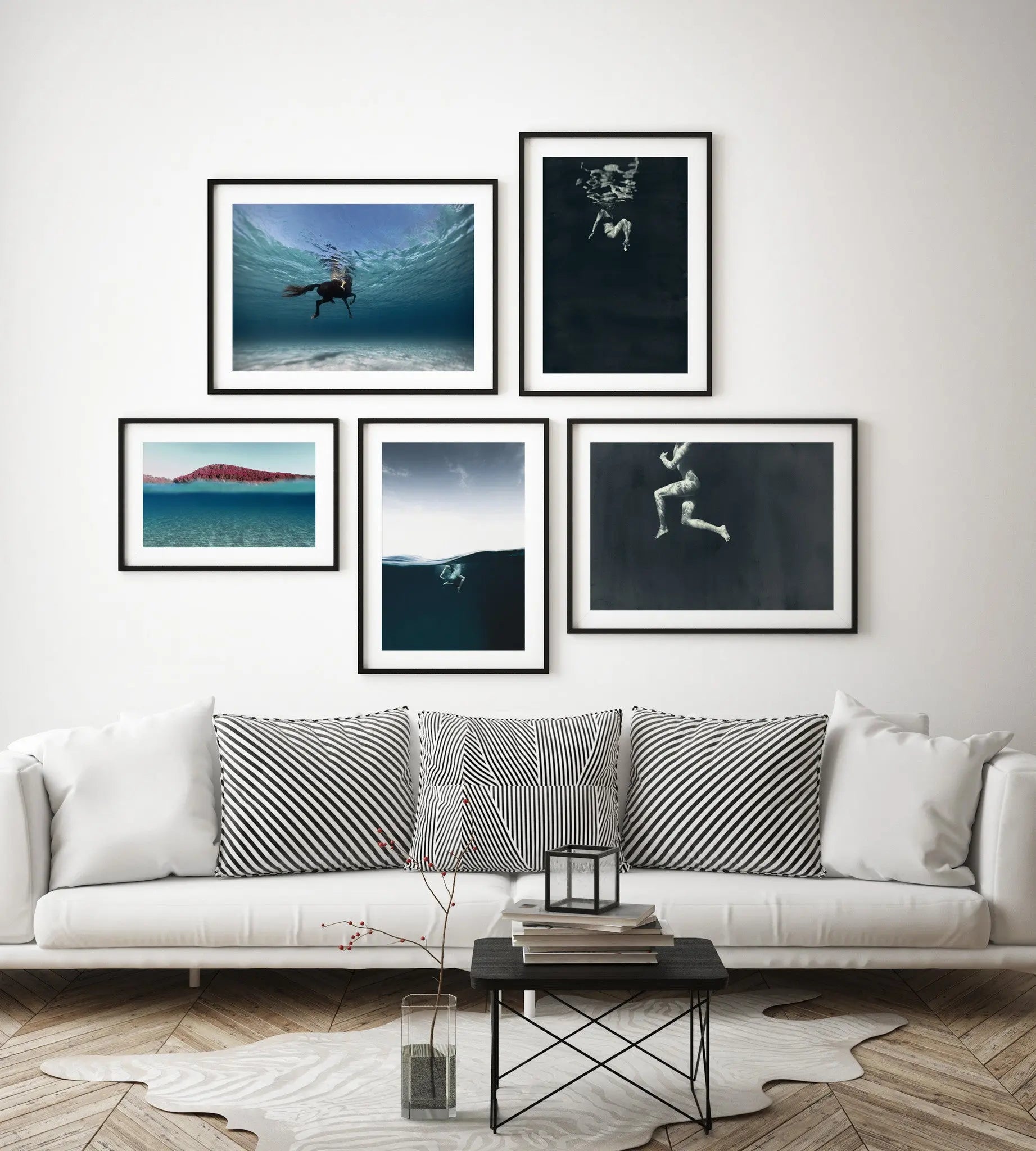 Cadena by Enric Gener shown in a minimalist home decor setting