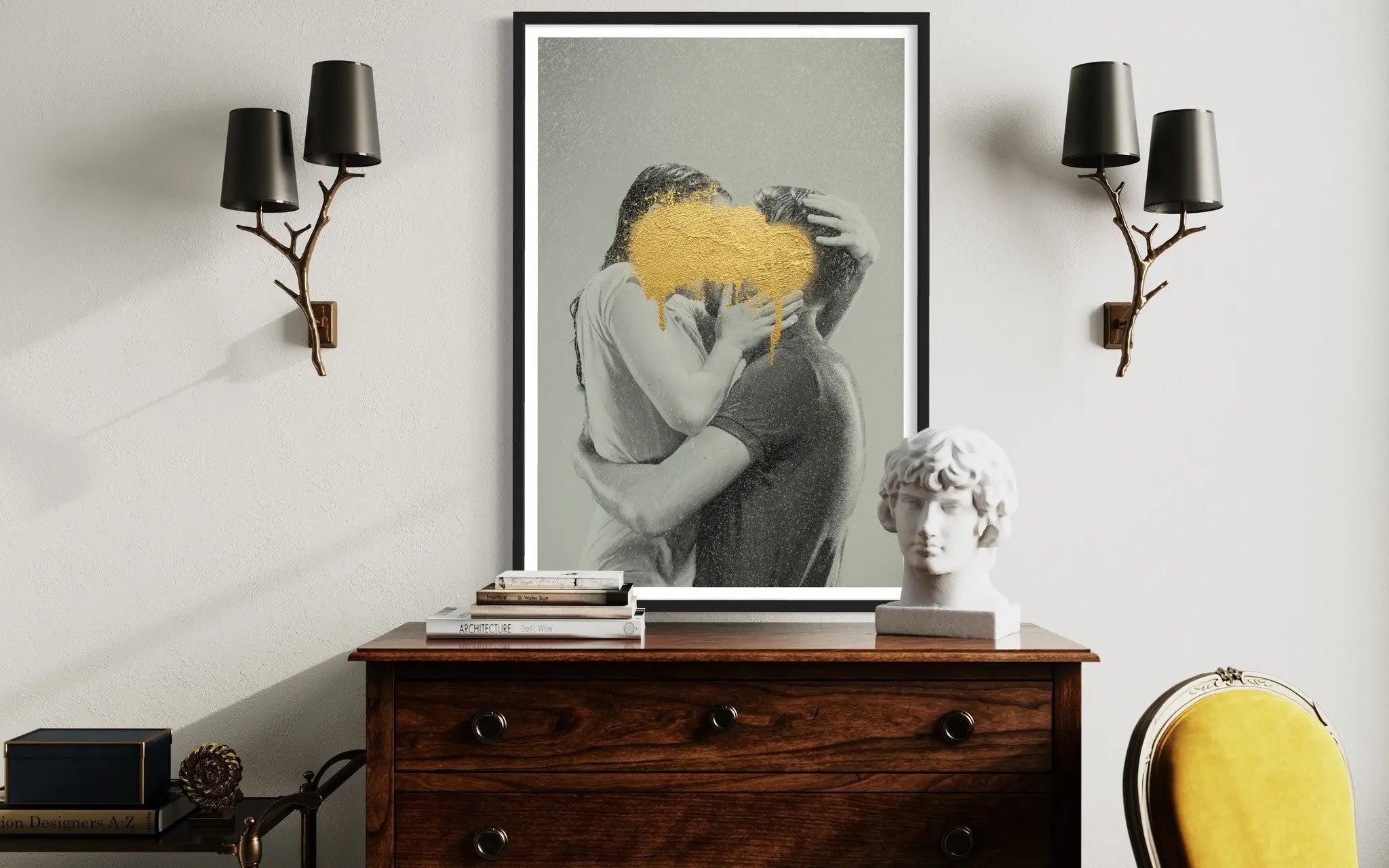 Secret Love by Francesco Alessandrini styled in a contemporary interior setting