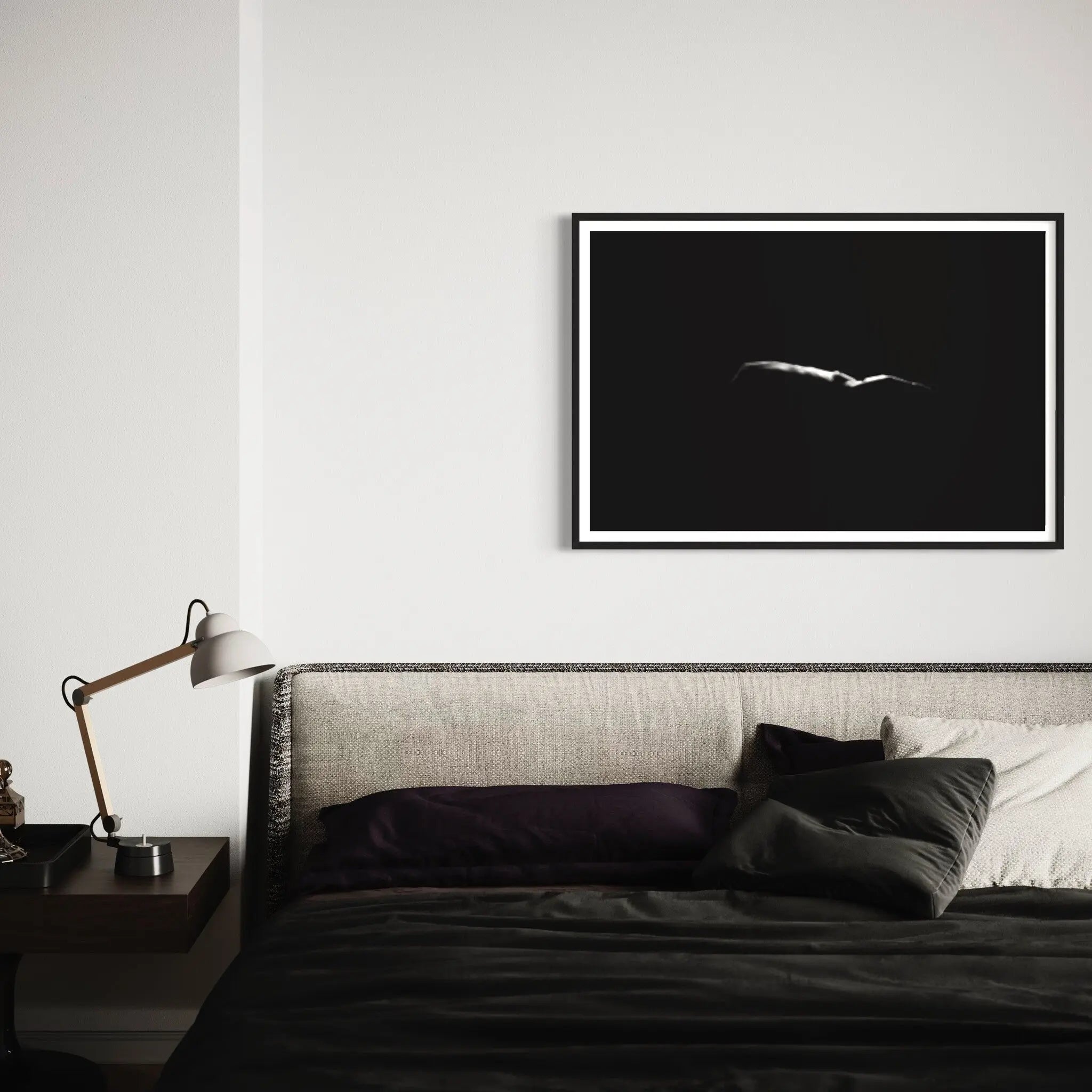Nude in Water by Enric Gener styled in a contemporary interior setting