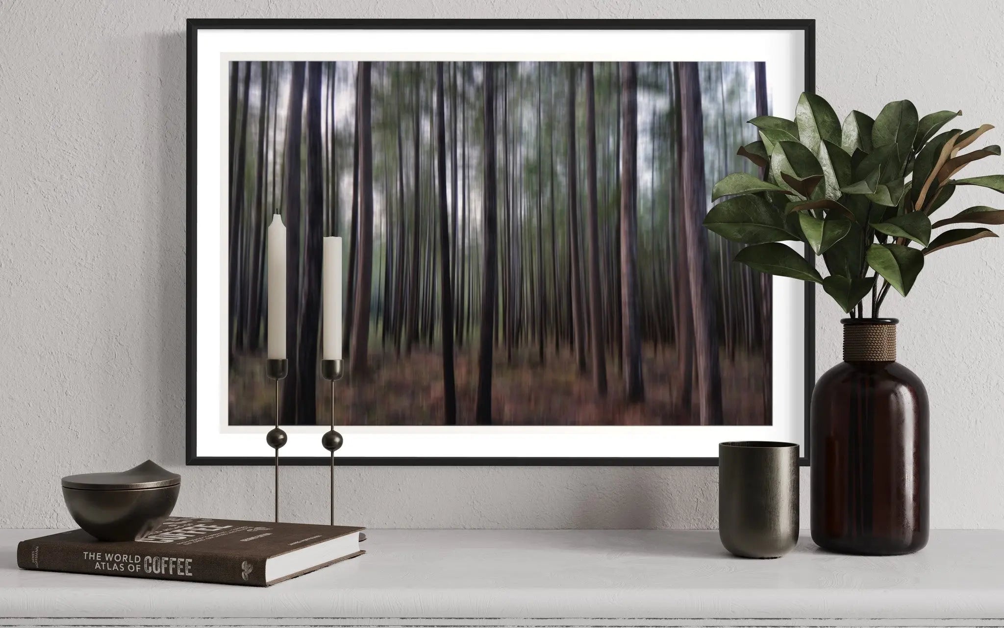 Protect Your Peace by Karen Thom showcased in a designer room setting