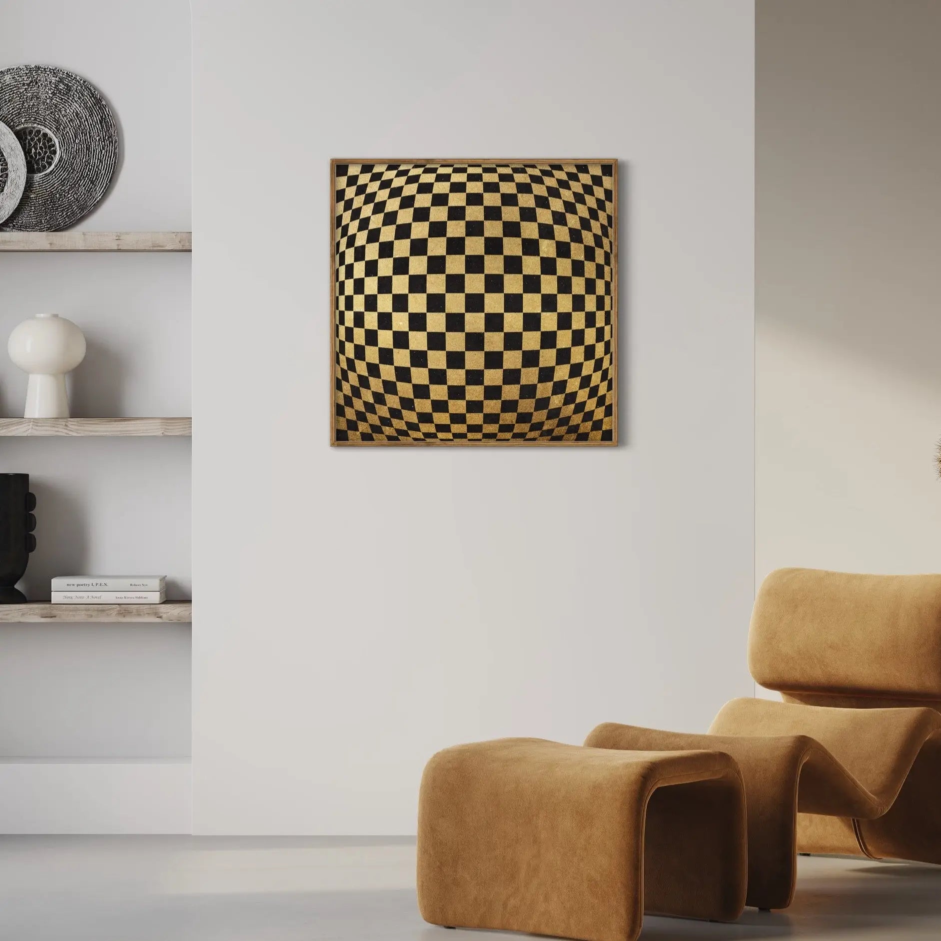 Moon & Stars by Alejandro Franseschini presented in a curated interior design