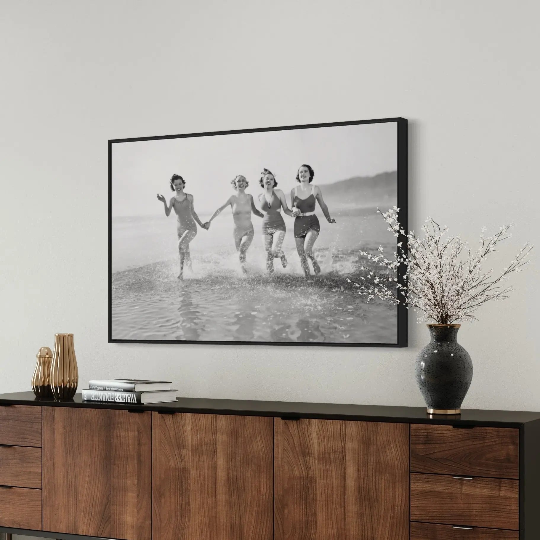 Beach Fun displayed in a modern living room interior
