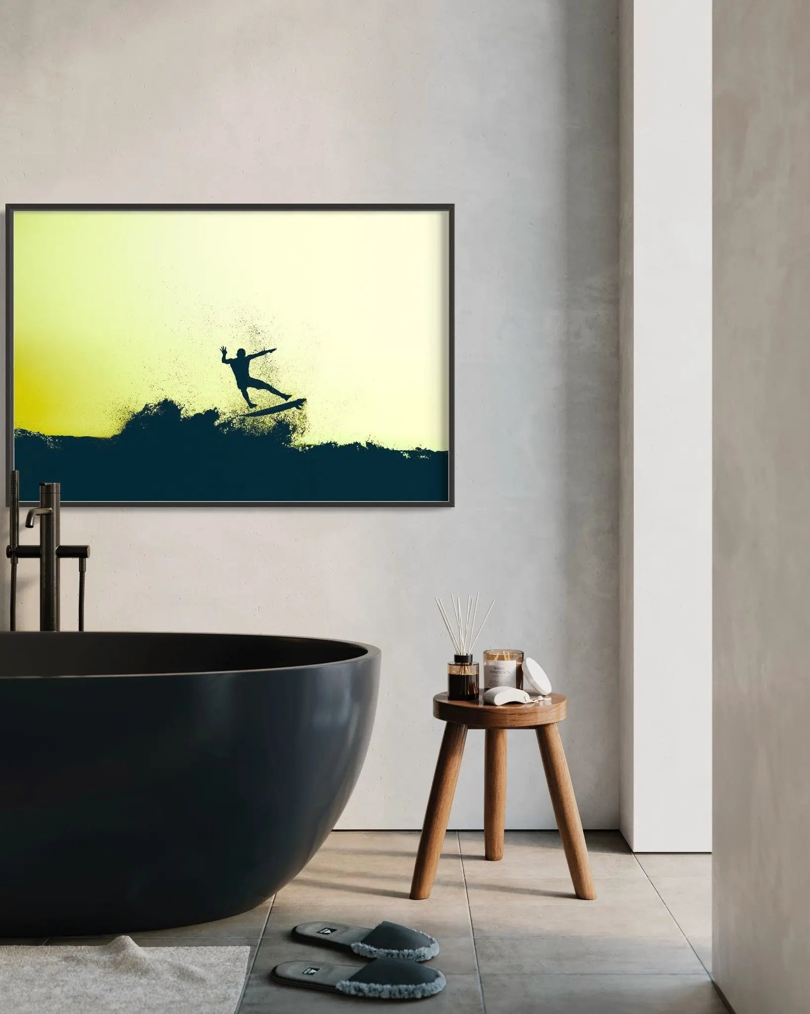 Equilibrium by Enric Gener presented in a curated interior design