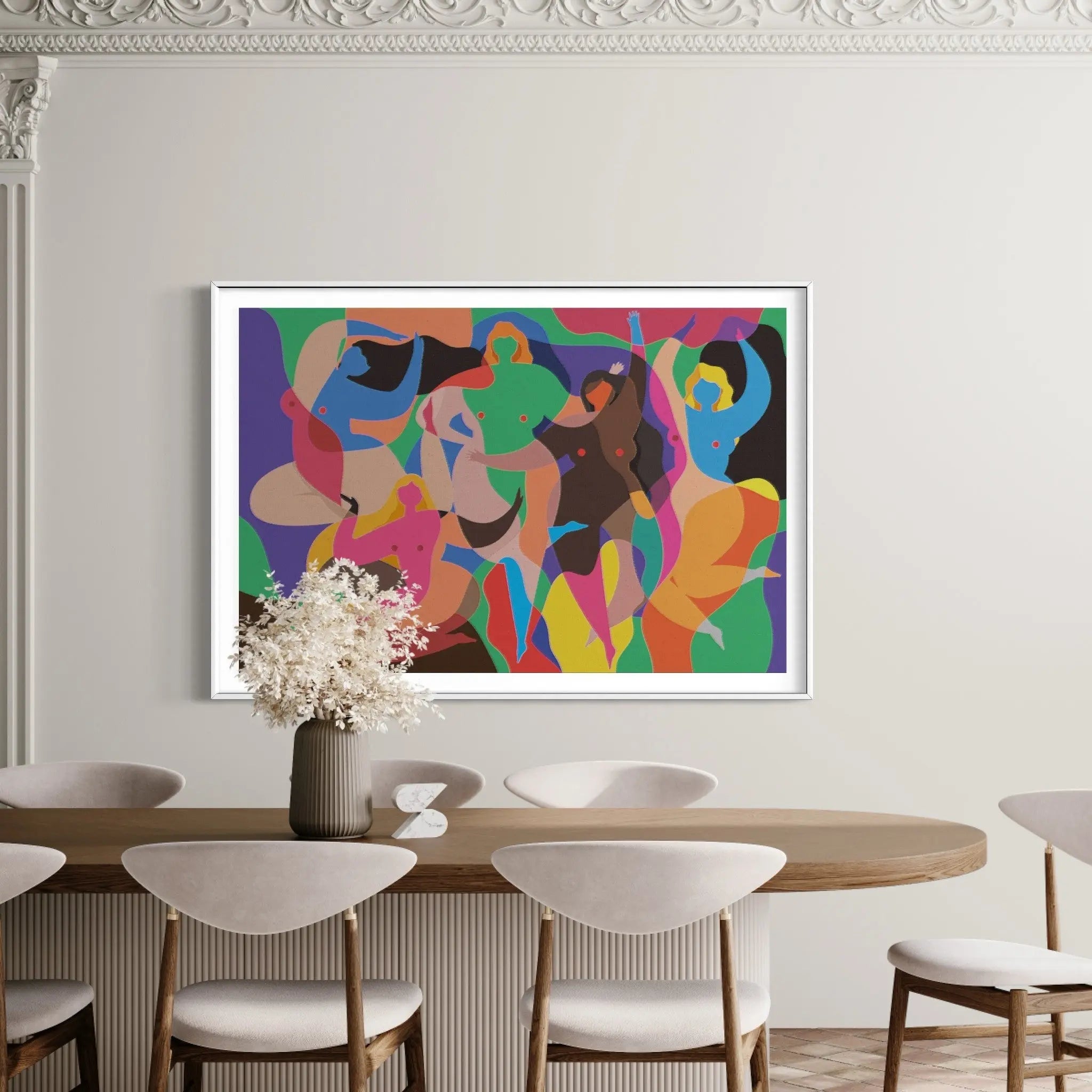 The Dance by Francesco Alessandrini styled in a contemporary interior setting
