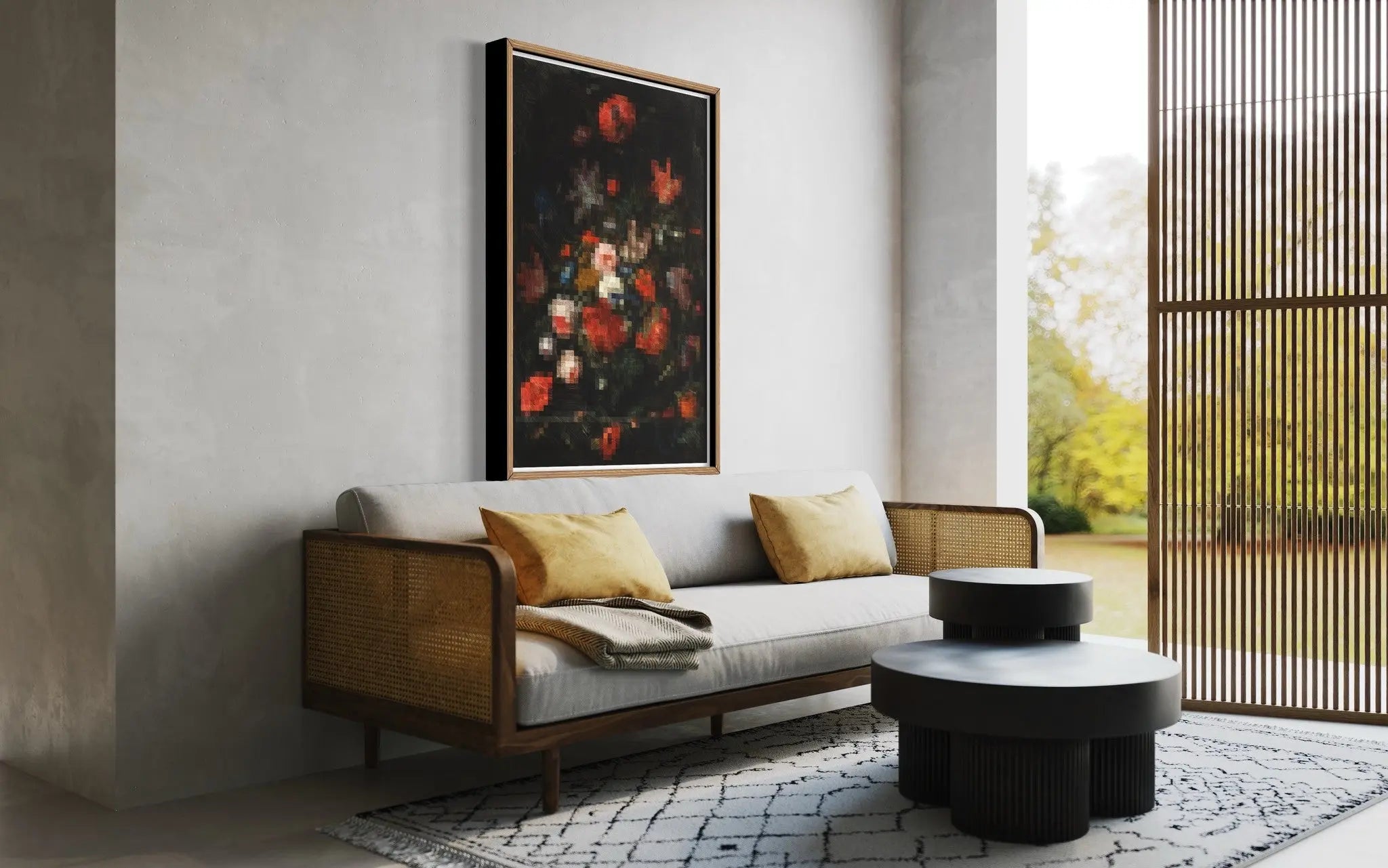 Pixel Mignon 1 by Francesco Alessandrini styled in a contemporary interior setting