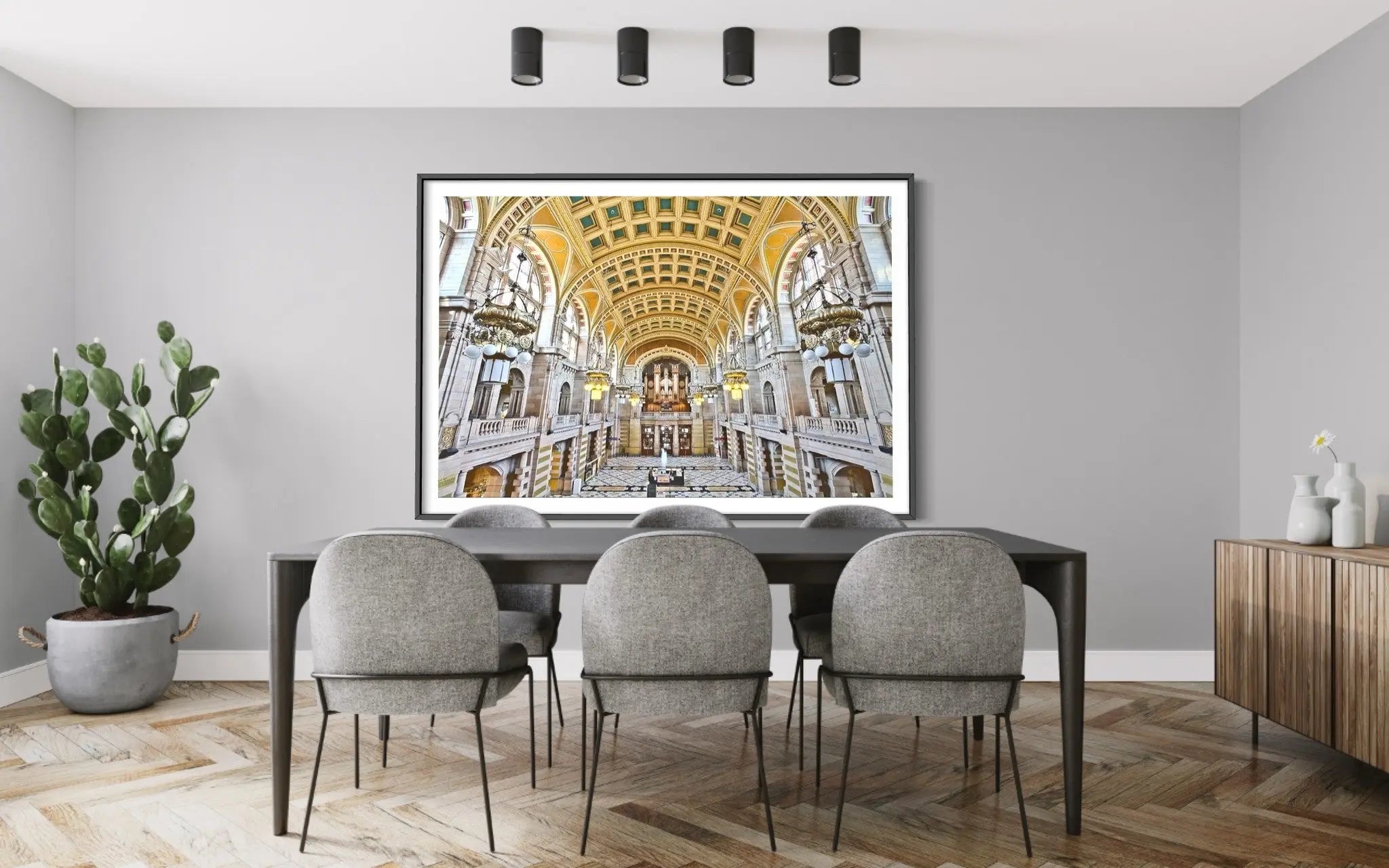 Symmetry by M. Beck showcased in a designer room setting