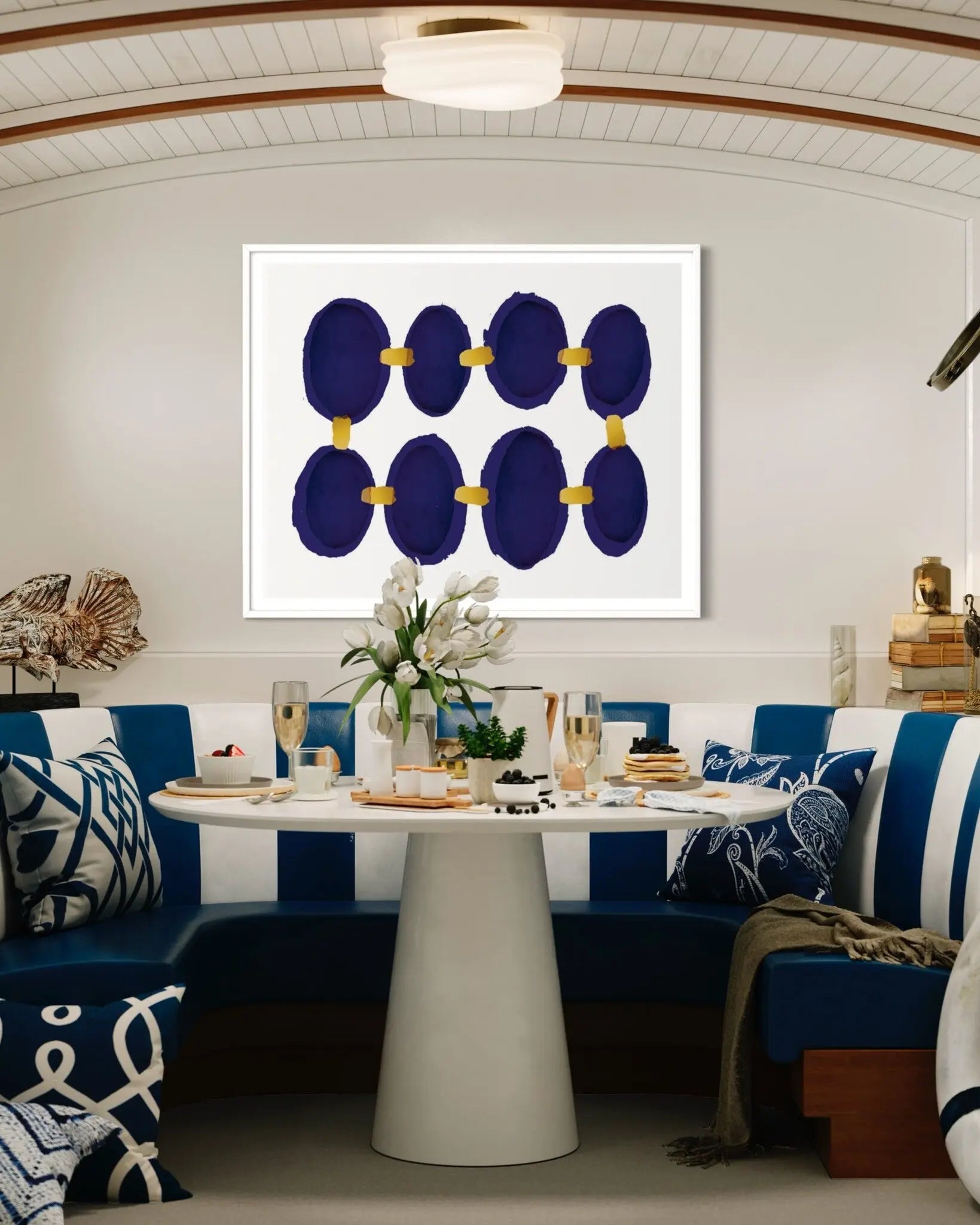 Connected by Alejandro Franseschini featured in an elegant interior space