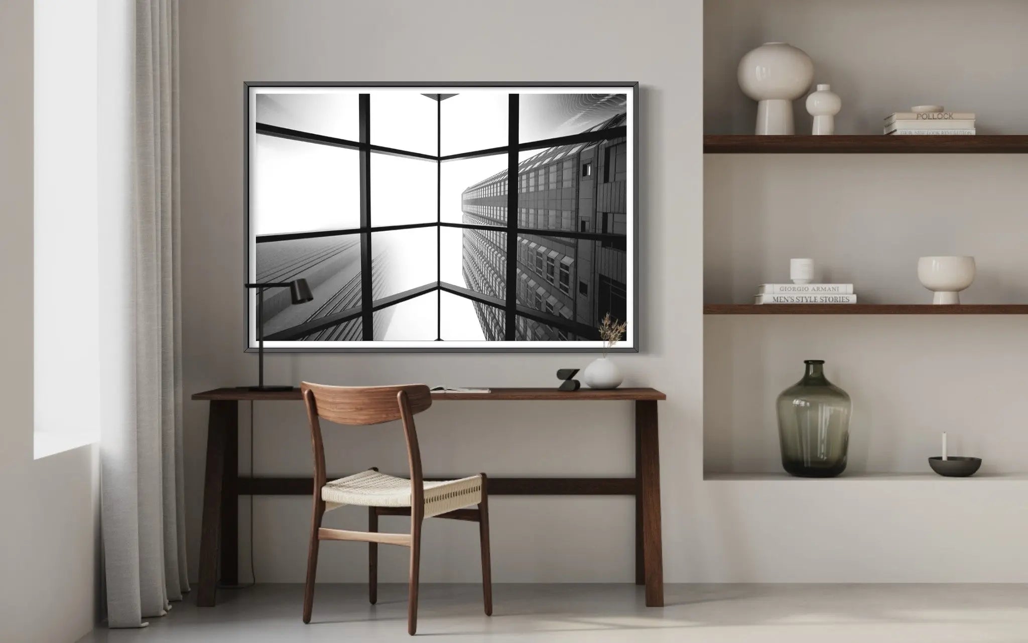Through the Looking Glass by Ugo Shirvanian styled in a contemporary interior setting