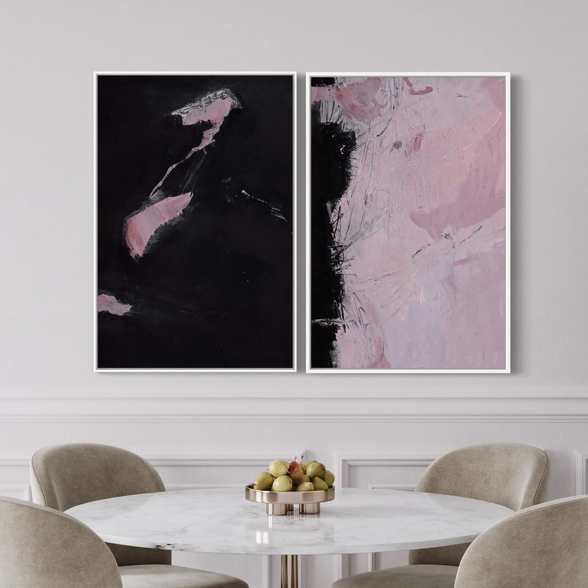Lost Islands by Evelyn Ogly shown in a minimalist home decor setting