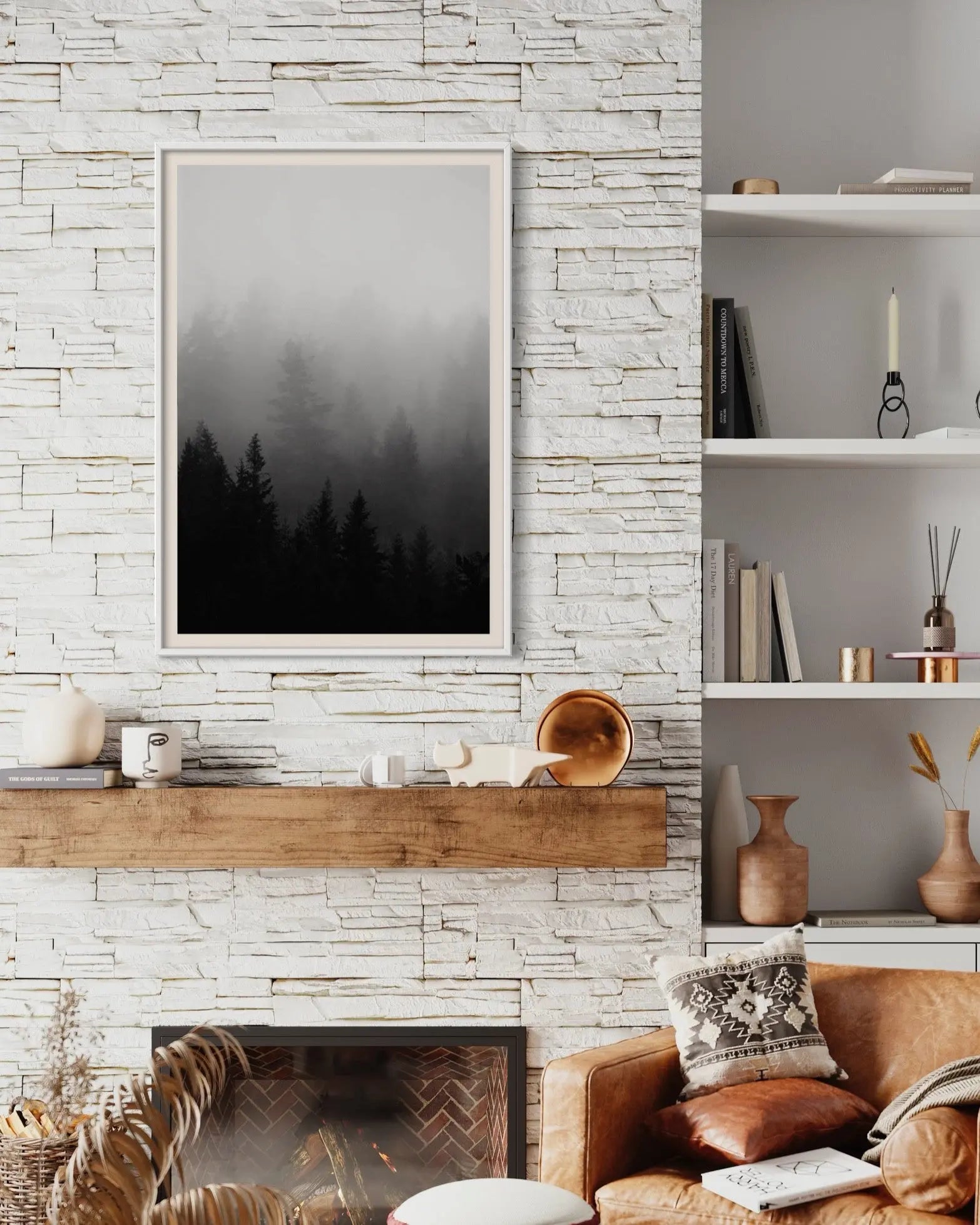 Study 05 by P. Hendry showcased in a designer room setting