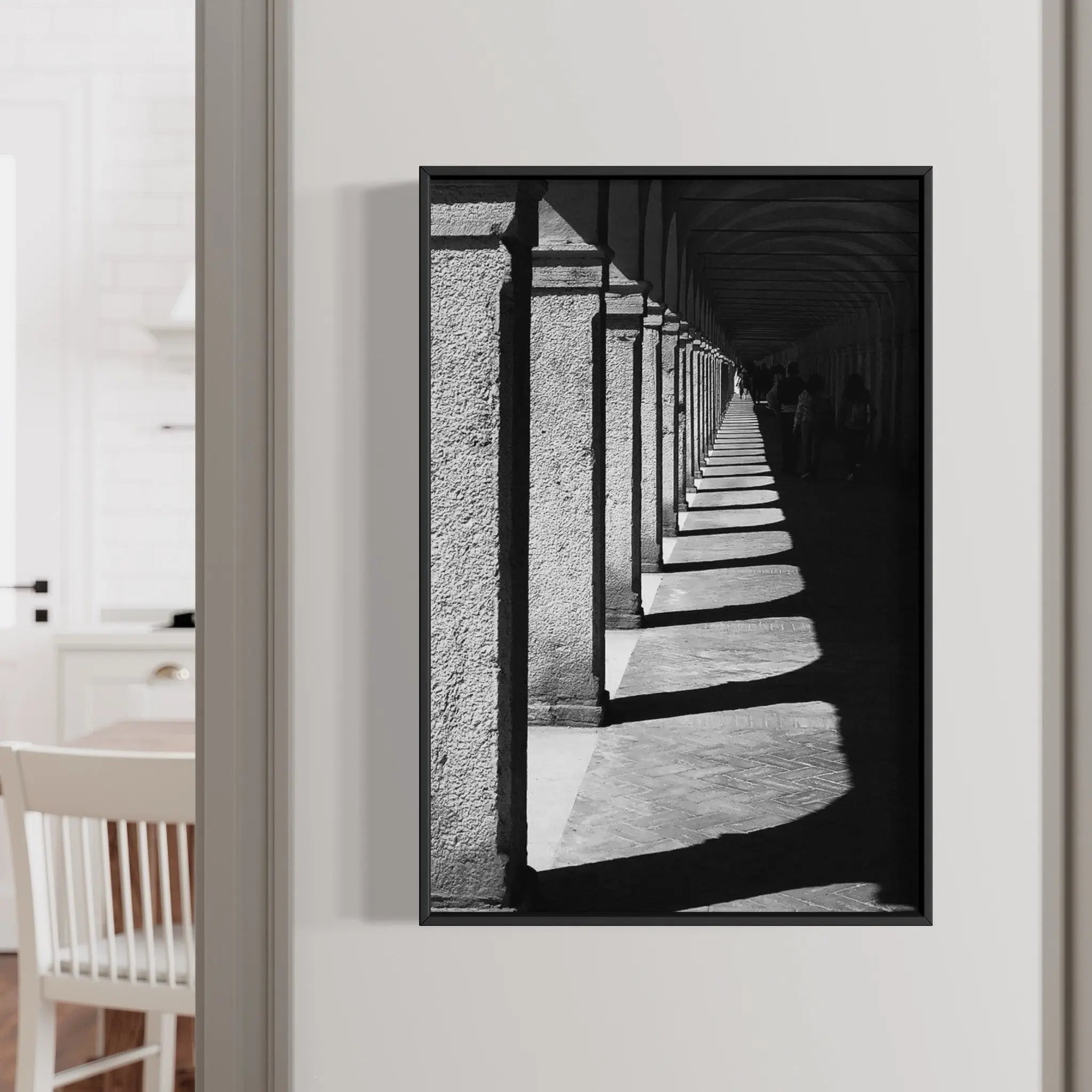Perspective IV by Baptiste Marsac presented in a curated interior design