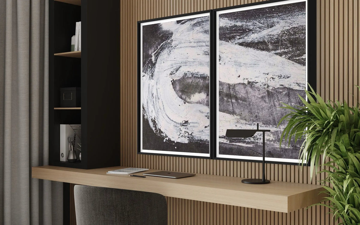 Oblivion I by Evelyn Ogly featured in an elegant interior space