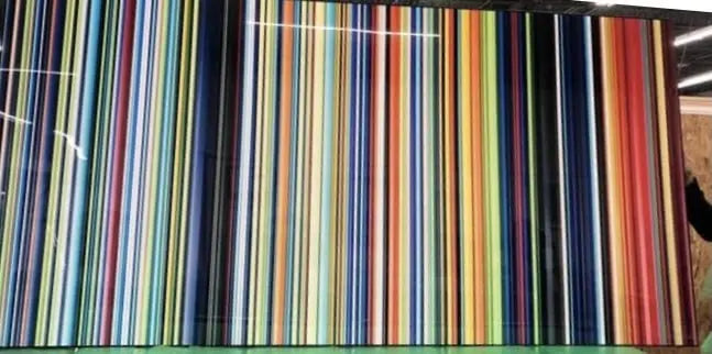Gradient 10 displayed in a modern living room interior