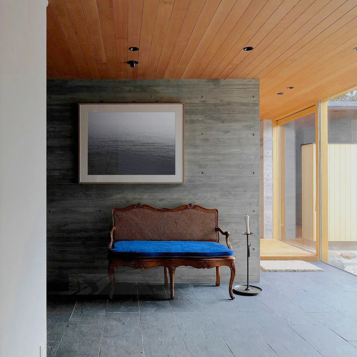 Balearic Grey by Enric Gener presented in a curated interior design