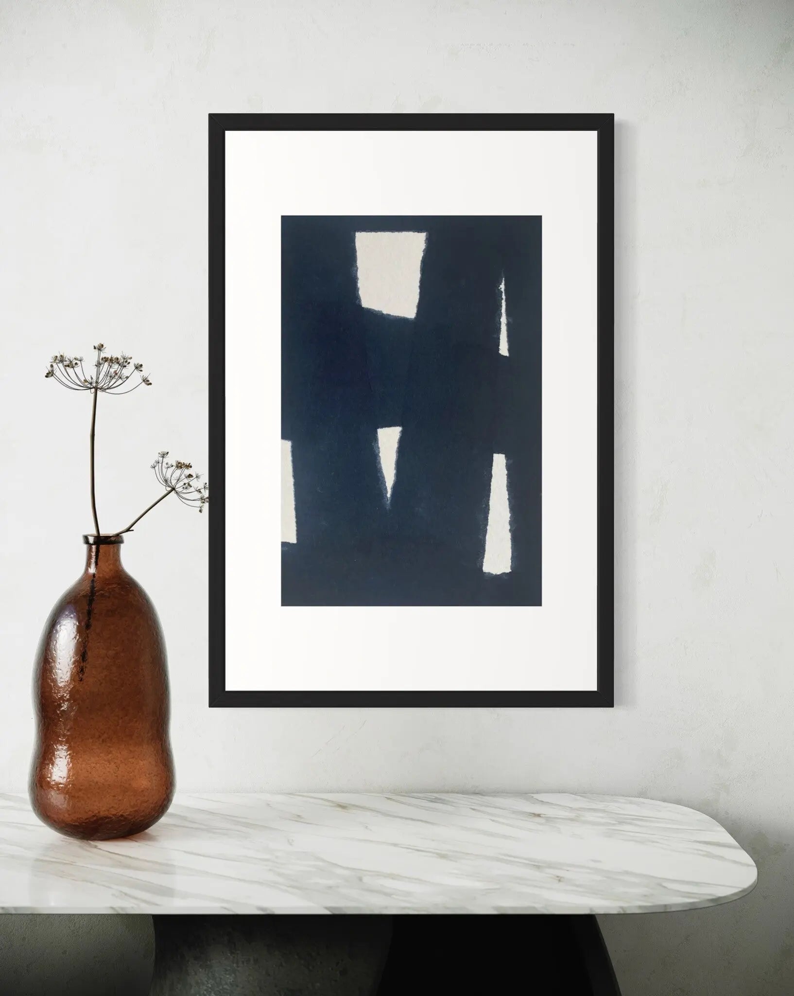 Ma Series 7 by Marie Adeline displayed in a modern living room interior