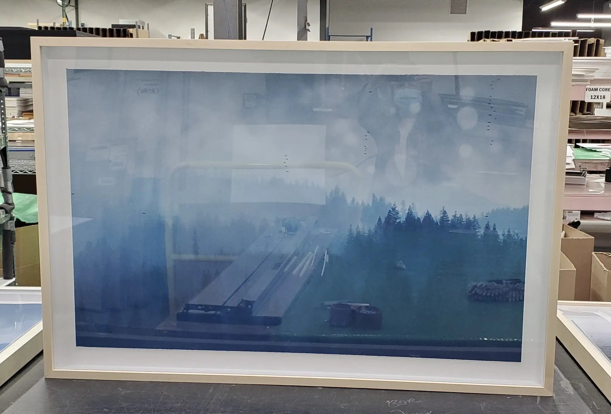Blueth by Karen Thom presented in a curated interior design