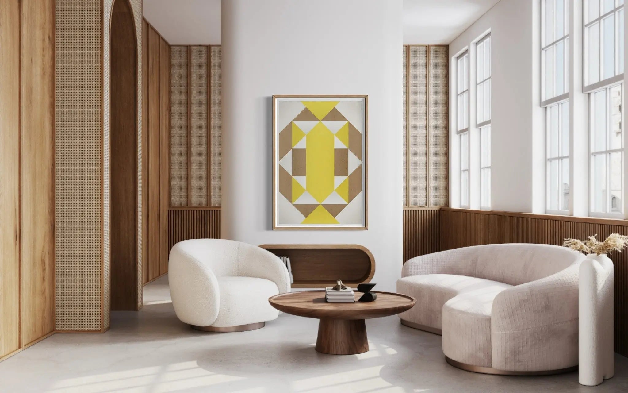Tribal by Alejandro Franseschini showcased in a designer room setting
