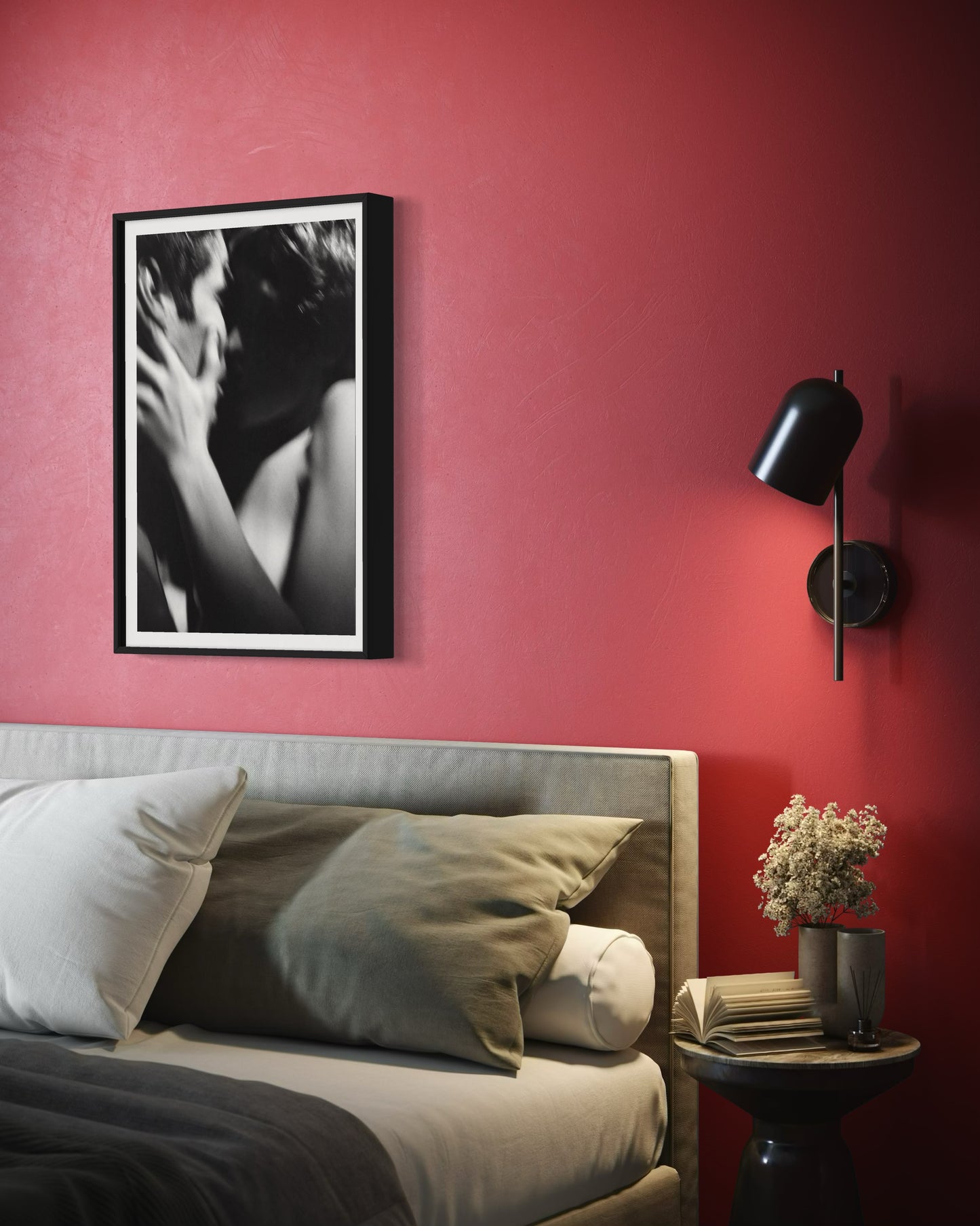 Couple hugging by Marin