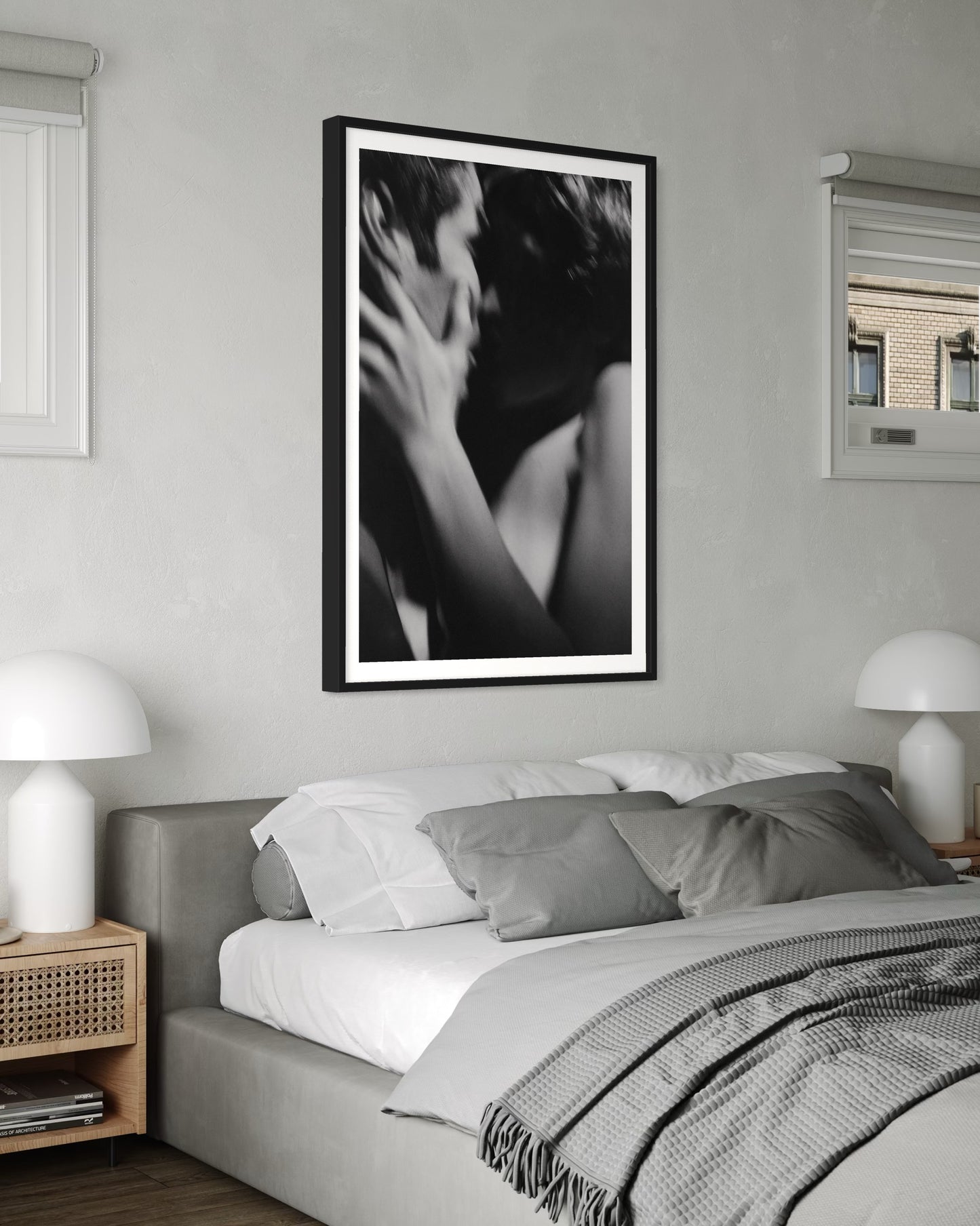 Couple hugging by Marin