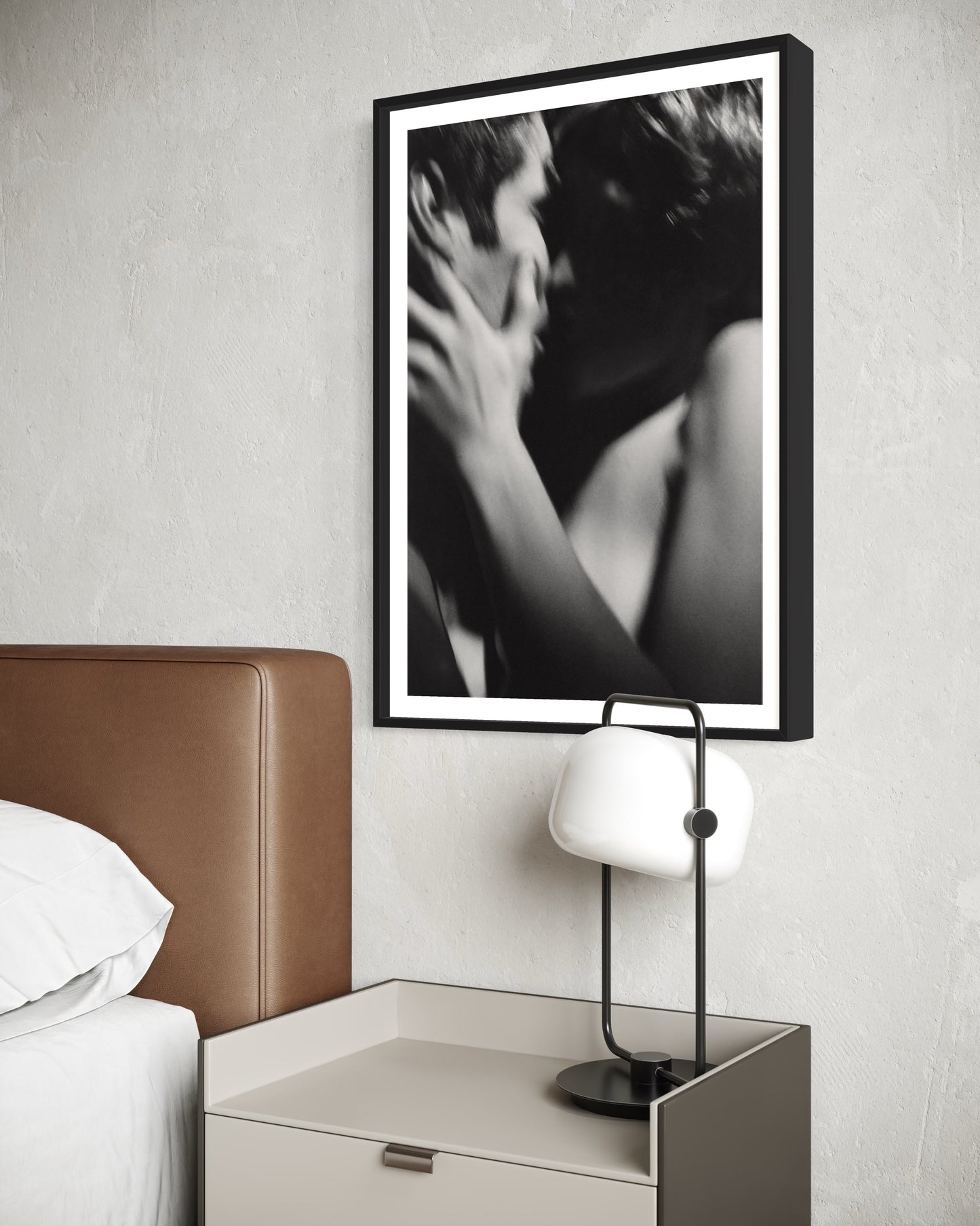 Couple hugging by Marin