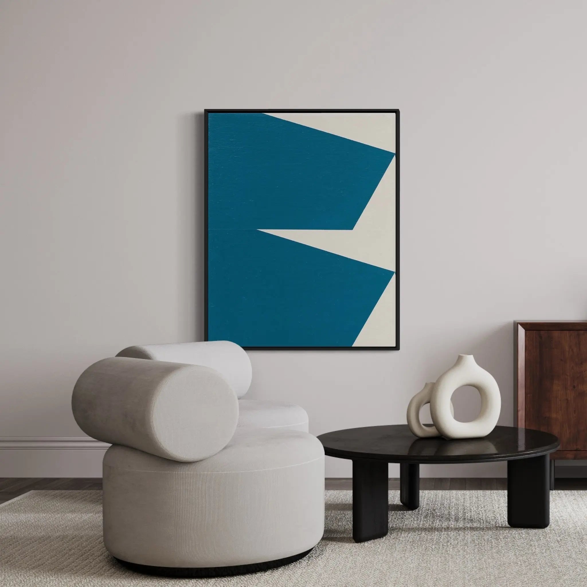 44 by Rodrigo Martin showcased in a designer room setting