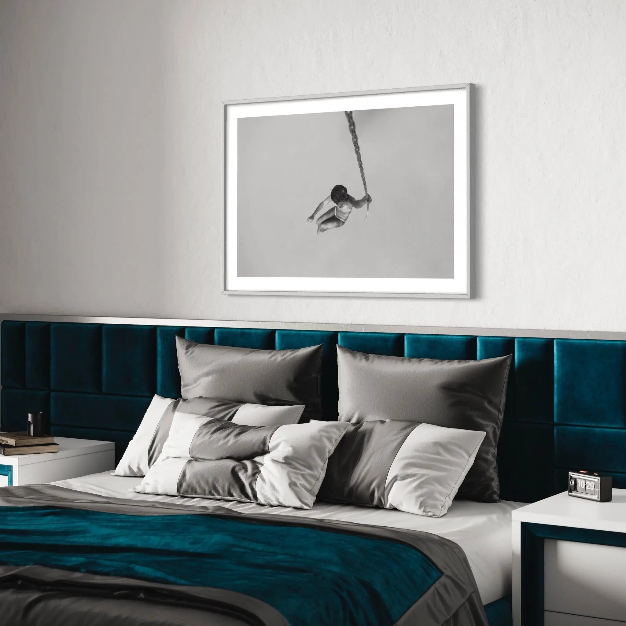 Swing by Enric Gener showcased in a designer room setting