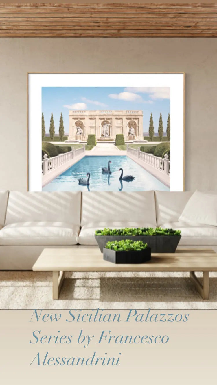 Sicilian Palazzo Series 1 by Francesco Alessandrini featured in an elegant interior space