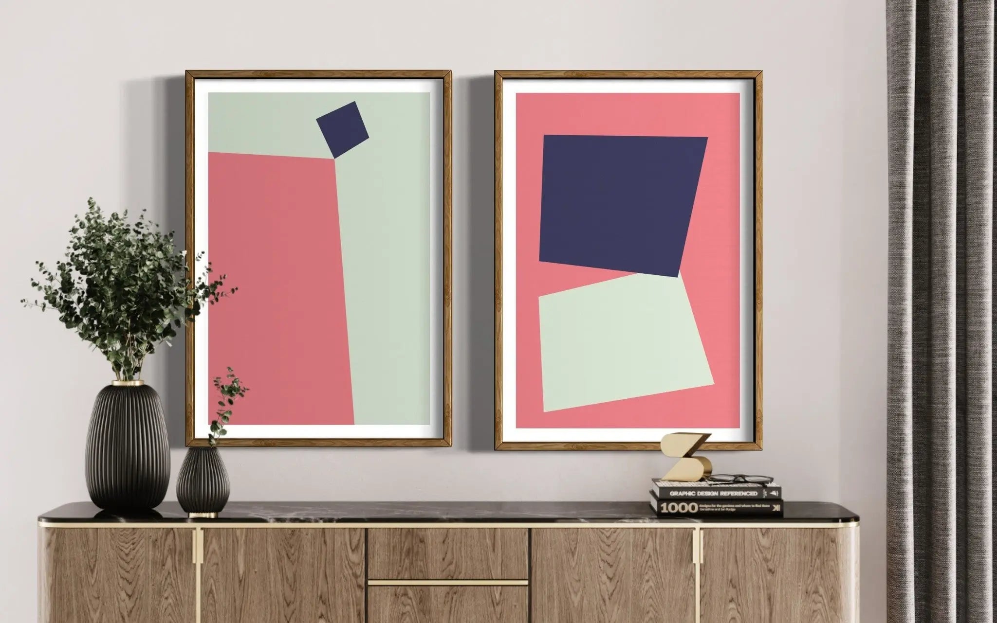 Untitled 3053 by Pedro Nuka styled in a contemporary interior setting