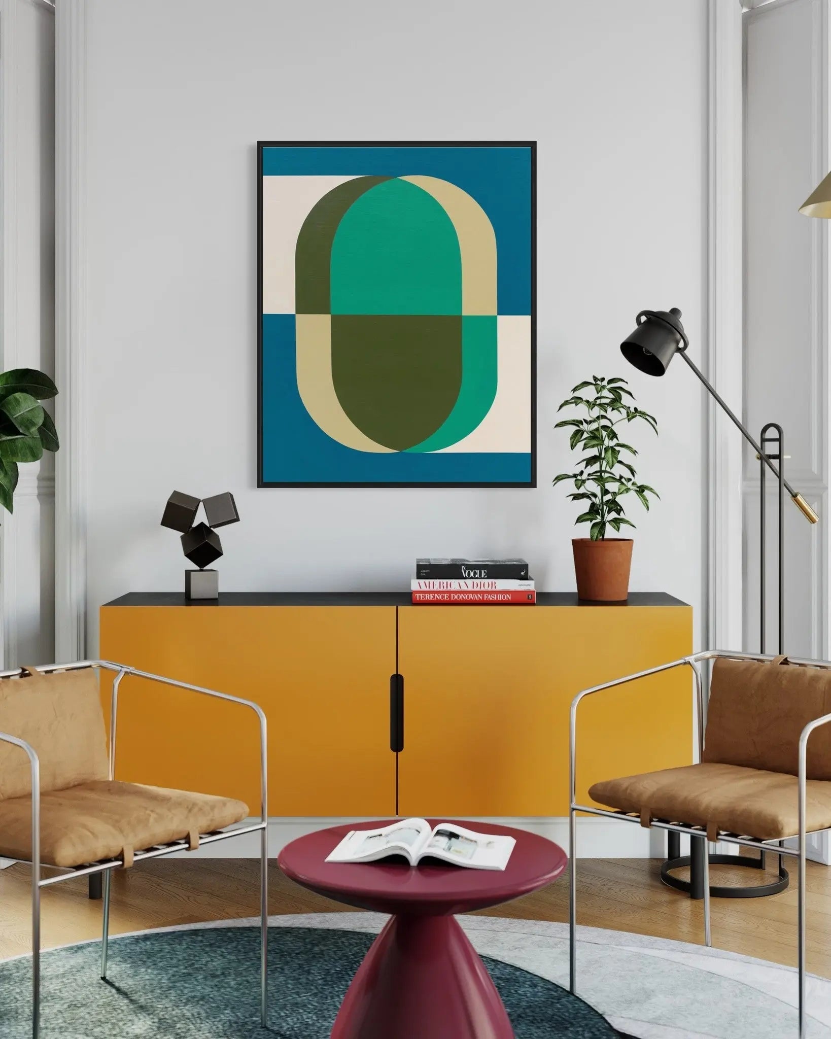 Pill 02 by Rodrigo Martin featured in an elegant interior space