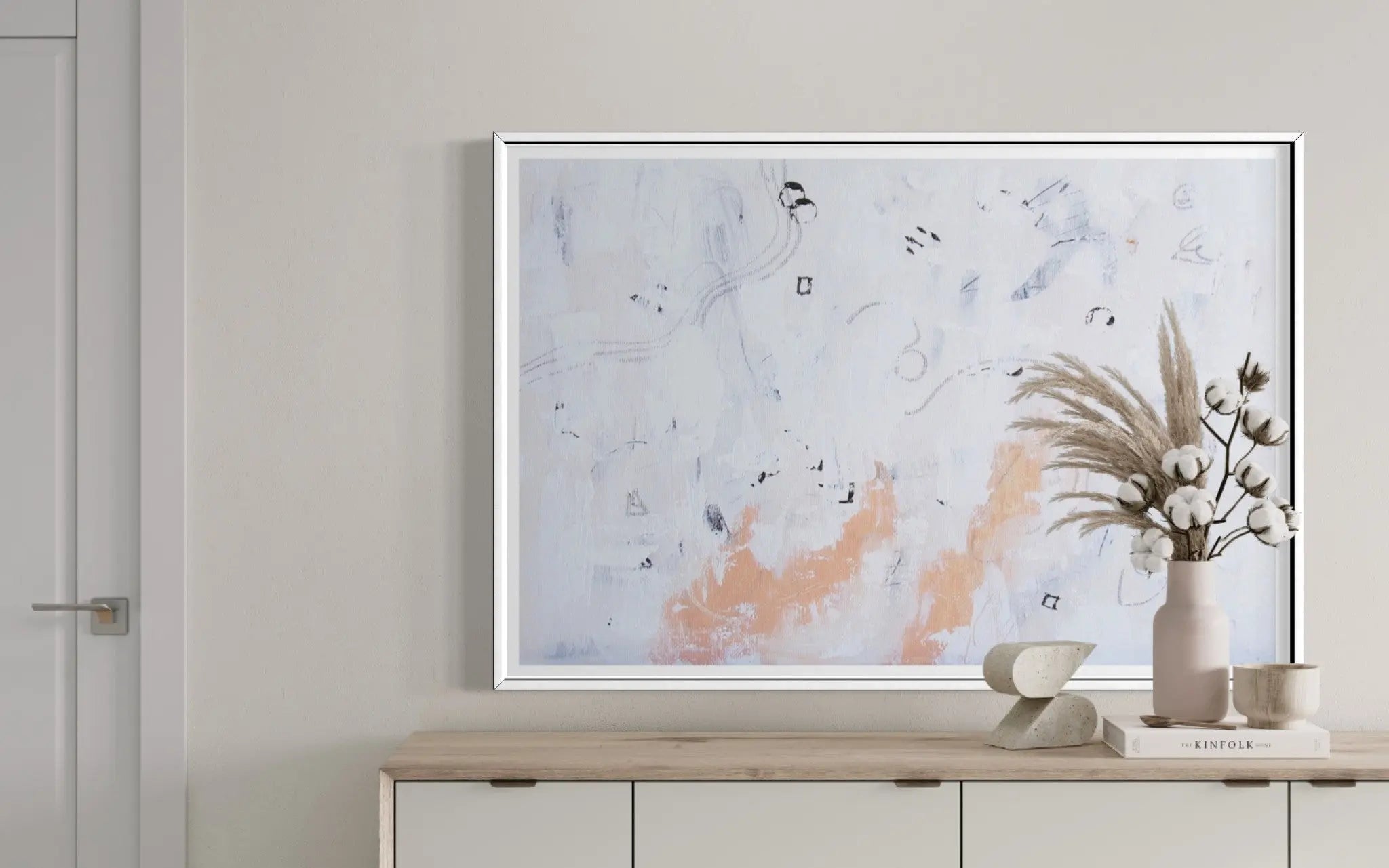 Wild Horses by Chantelle Fulce featured in an elegant interior space