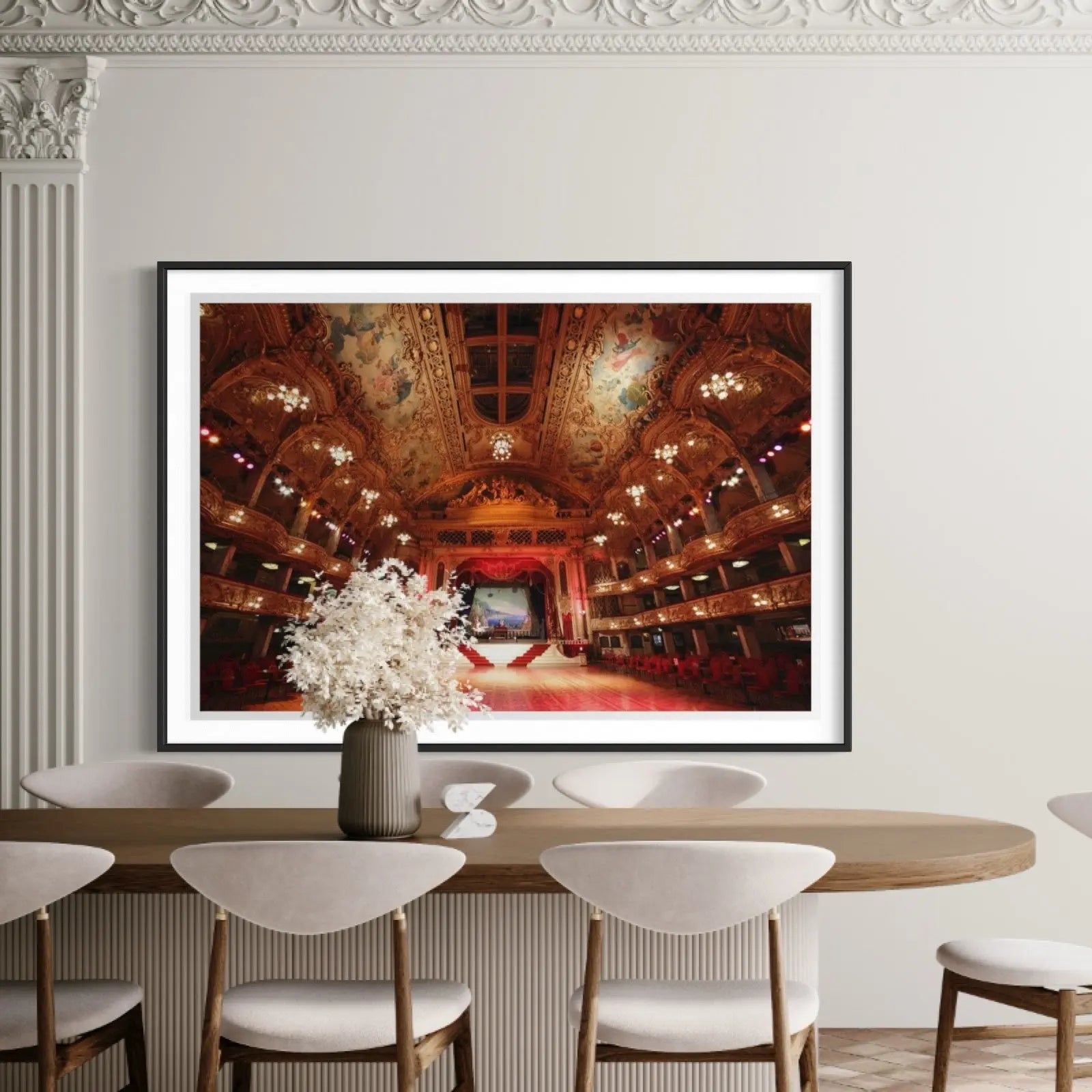 I Will Enchant by M. Beck showcased in a designer room setting
