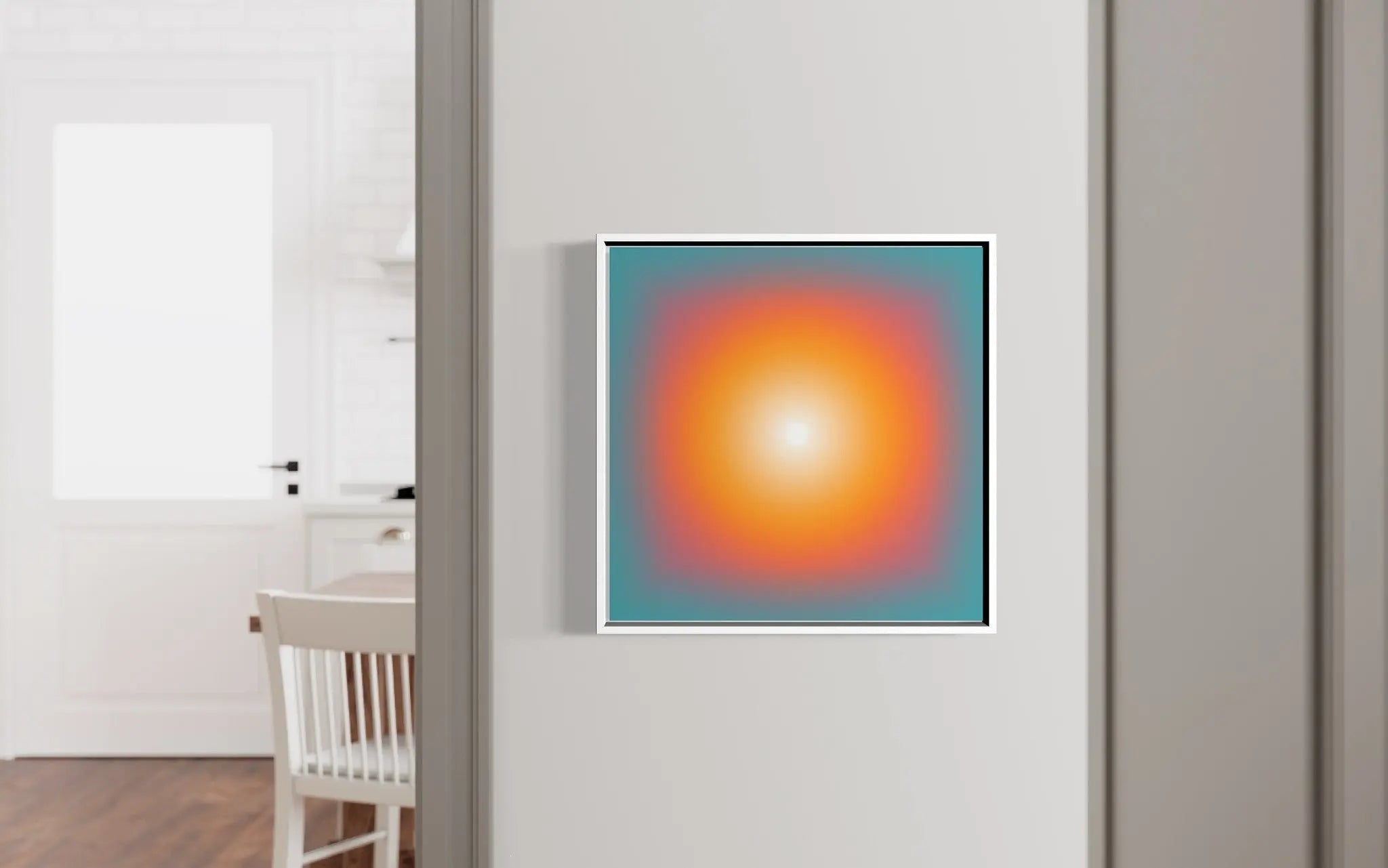Sun Halo by Alejandro Franseschini showcased in a designer room setting