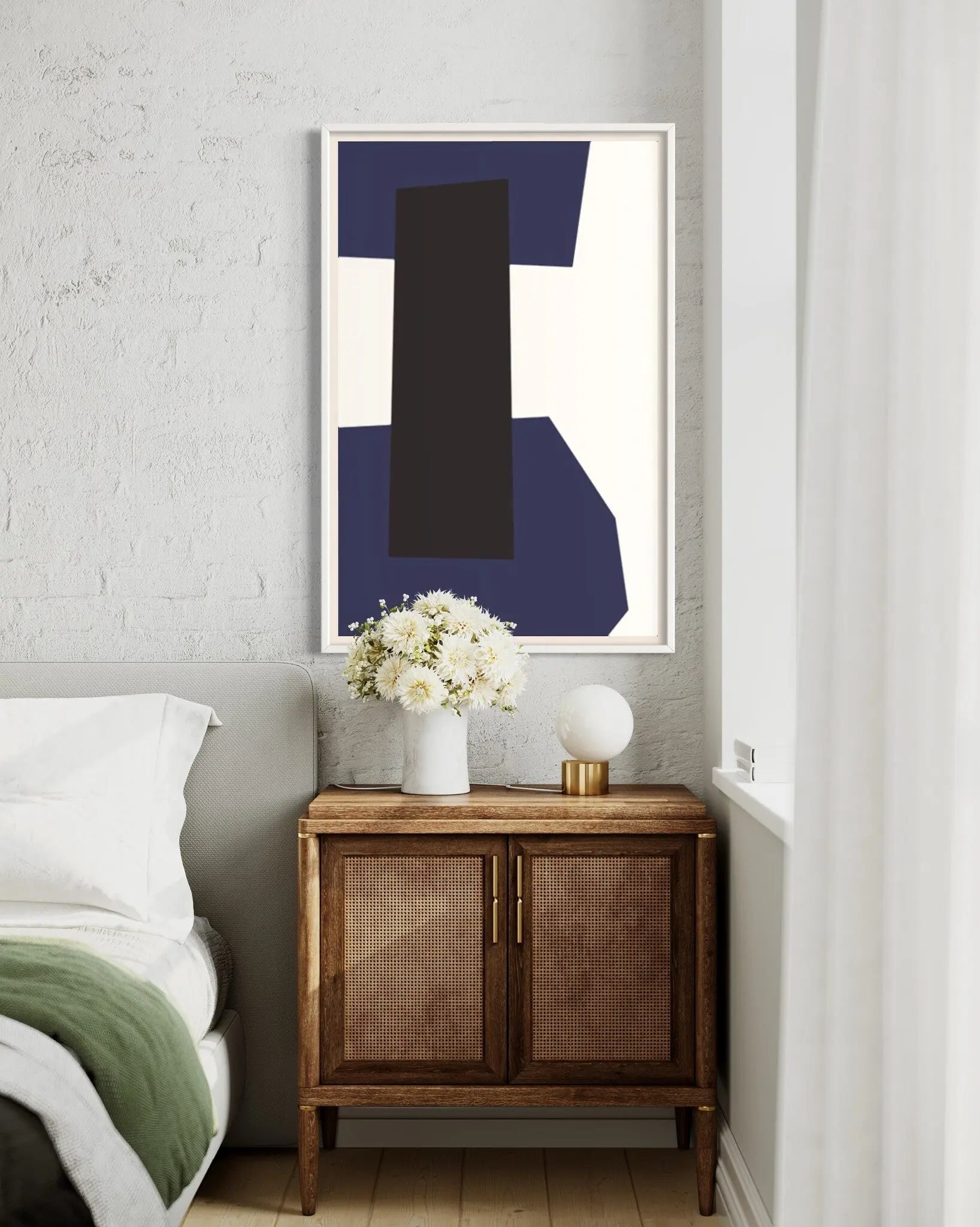 Untitled 2850 by Pedro Nuka featured in an elegant interior space