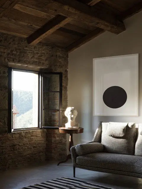 Black Blink by Francesco Alessandrini styled in a contemporary interior setting